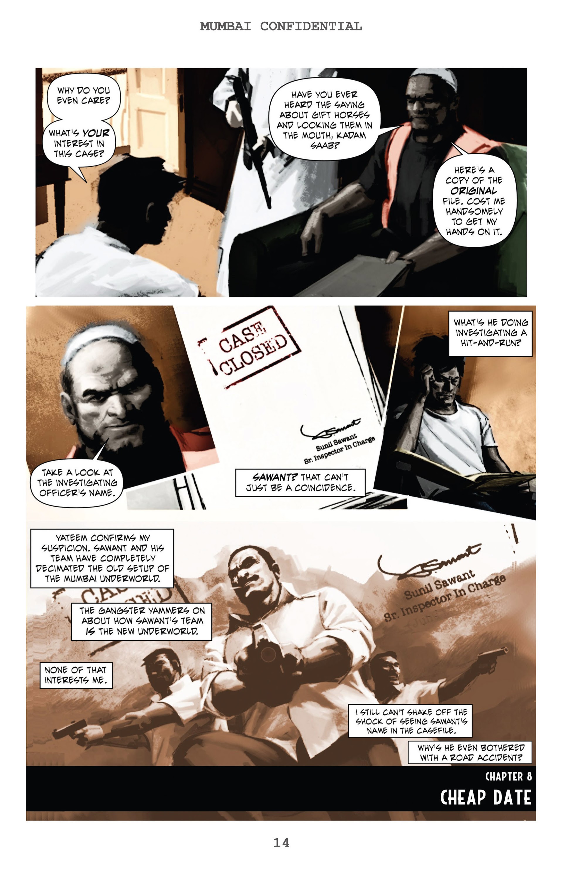 Read online Mumbai Confidential comic -  Issue #5 - 14