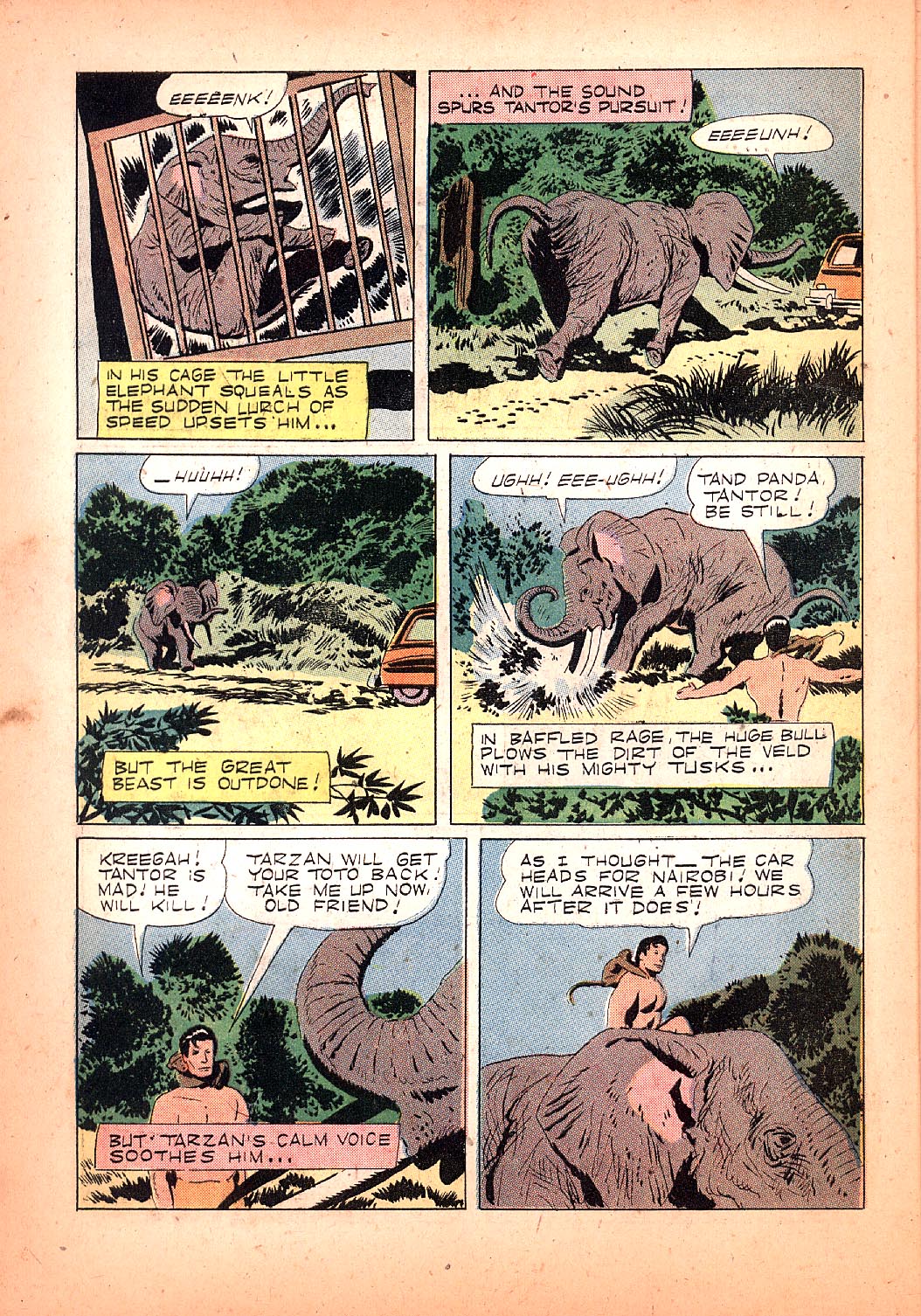 Read online Tarzan (1948) comic -  Issue #69 - 10