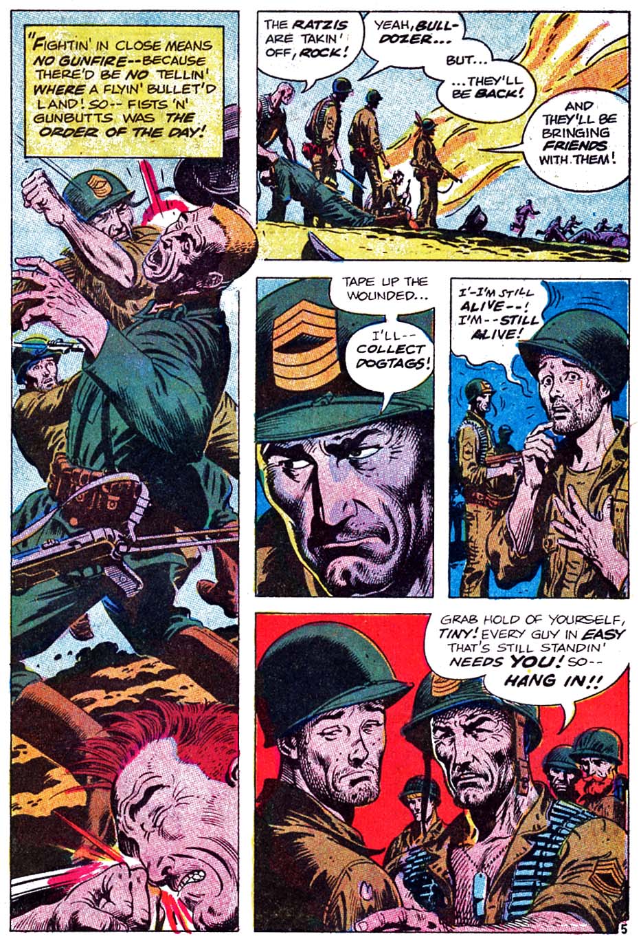 Read online Our Army at War (1952) comic -  Issue #209 - 6