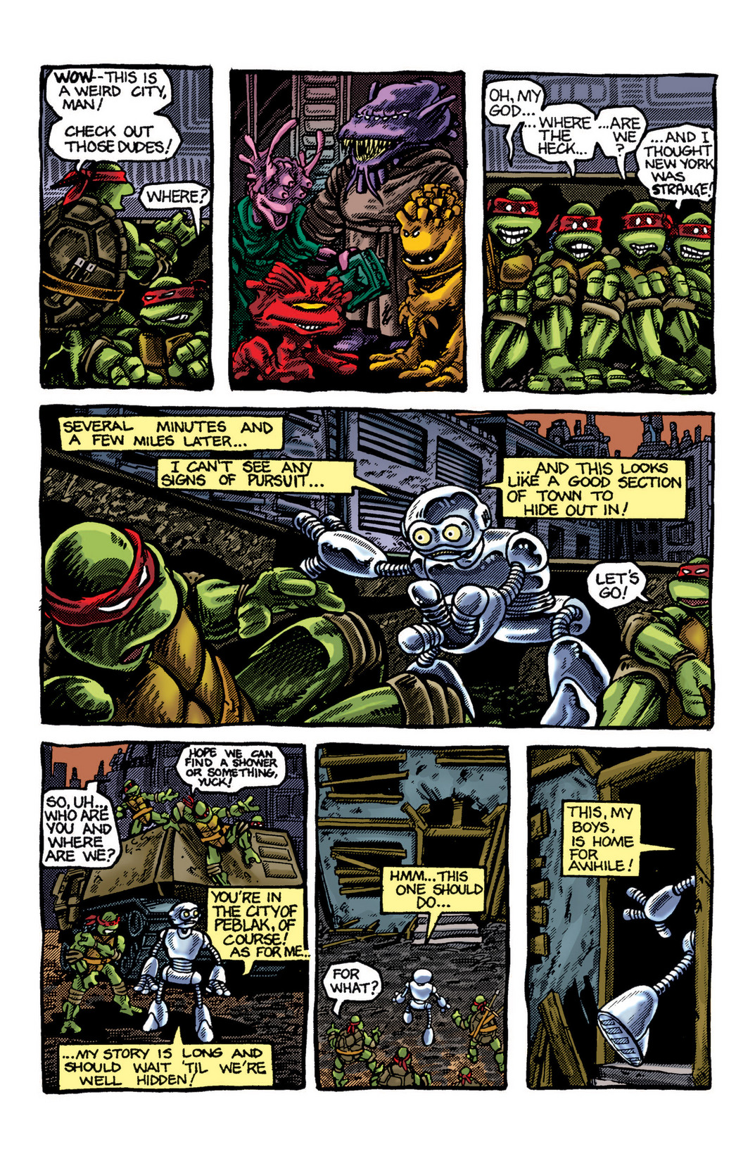 Read online Teenage Mutant Ninja Turtles Color Classics (2012) comic ...