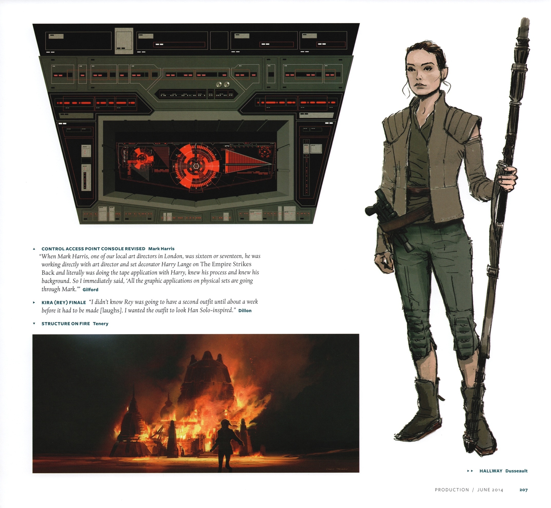 Read online Star Wars: The Art of Star Wars: The Force Awakens comic -  Issue # TPB (Part 3) - 8