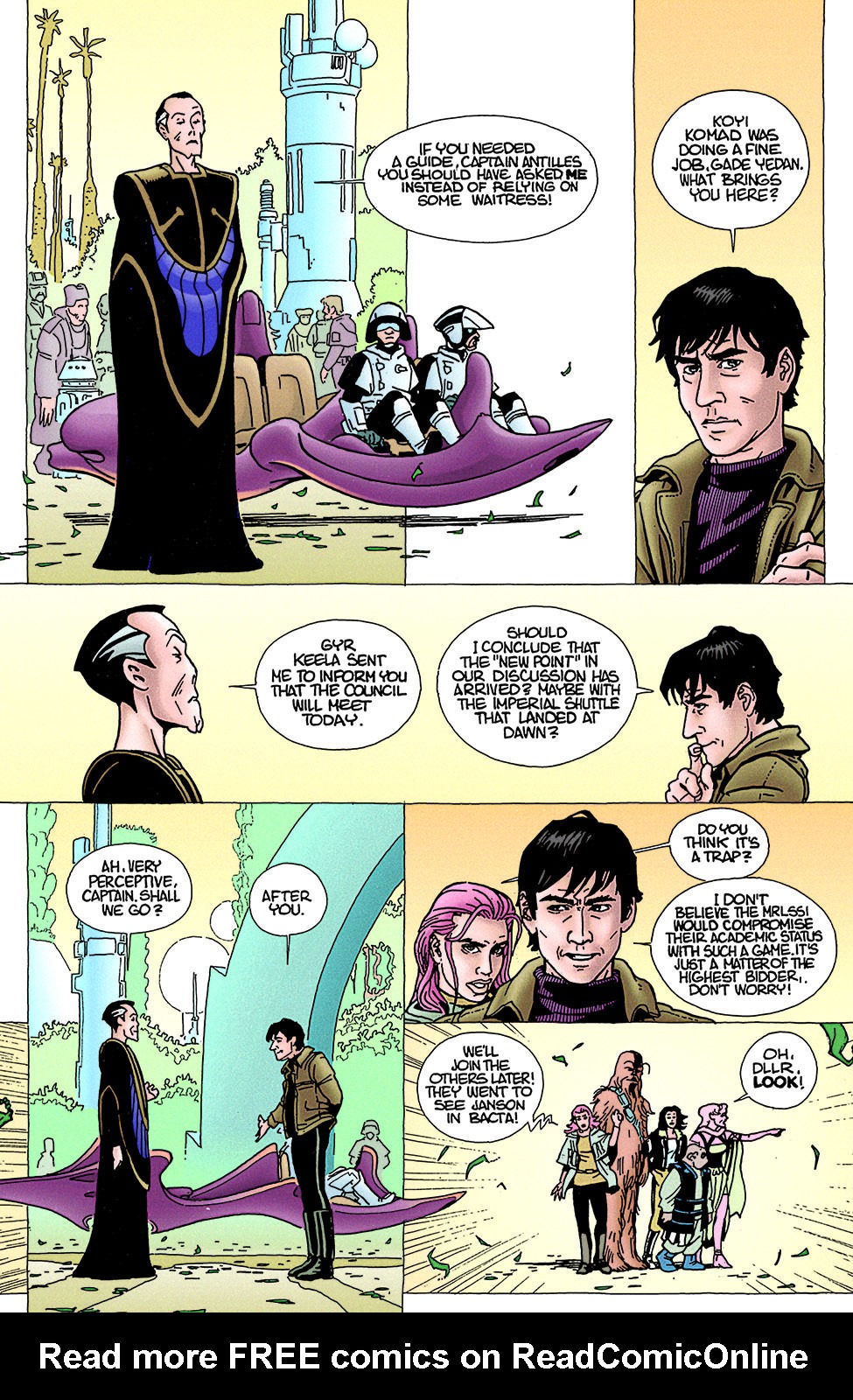 Read online Star Wars: X-Wing Rogue Squadron comic -  Issue #6 - 8
