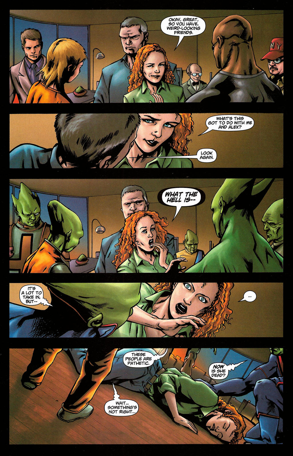 Read online Martian Manhunter (2006) comic -  Issue #4 - 34