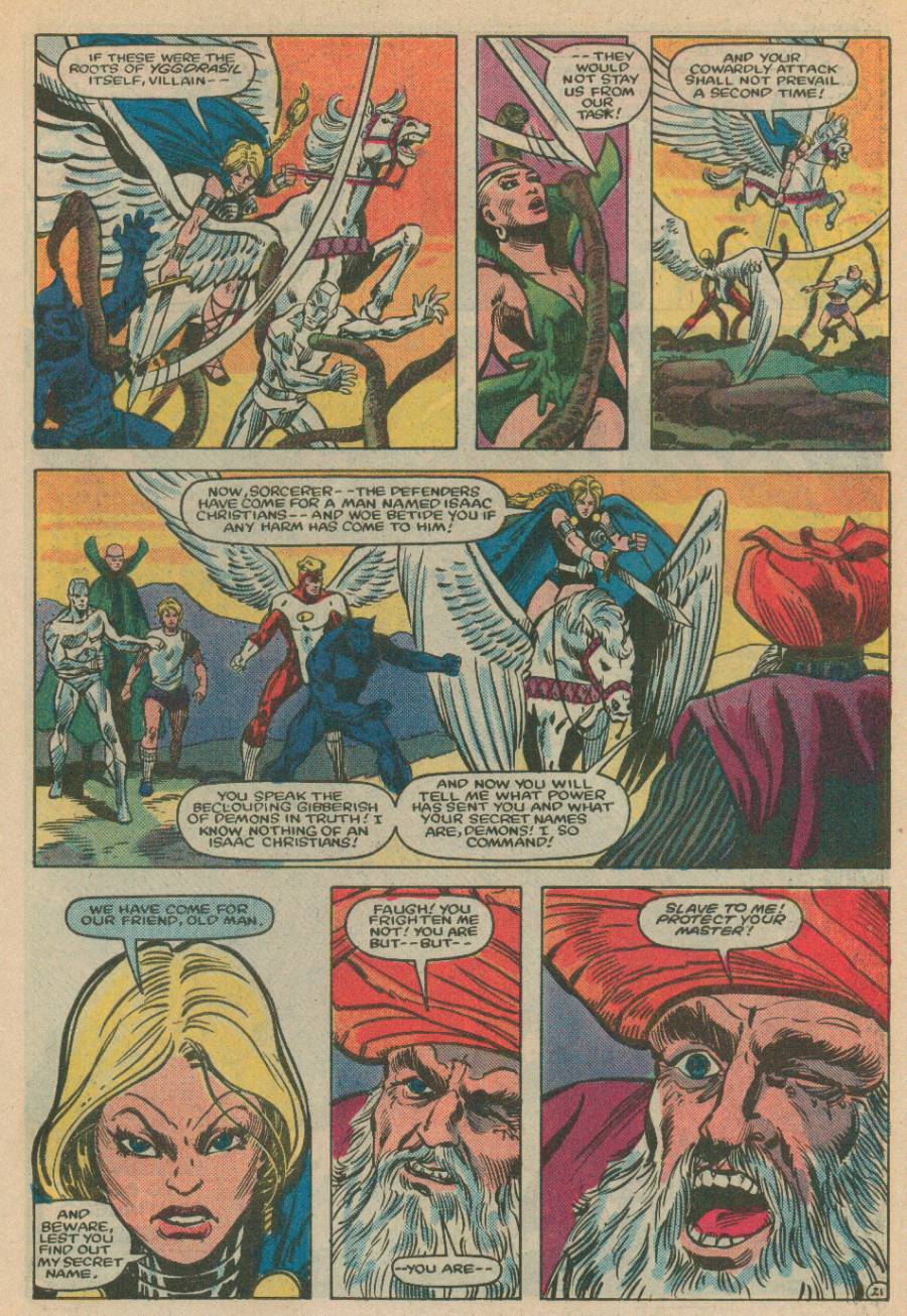 Read online The Defenders (1972) comic -  Issue #136 - 17