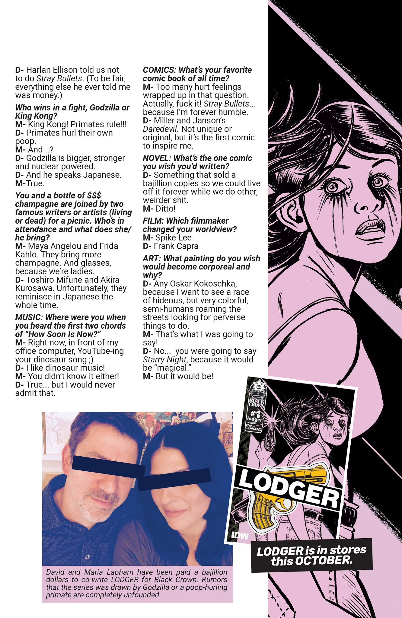 Read online Lodger comic -  Issue #1 - 25