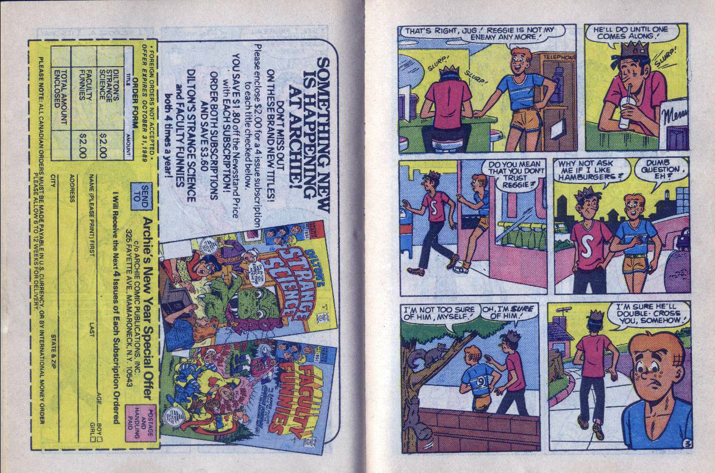 Read online Archie...Archie Andrews, Where Are You? Digest Magazine comic -  Issue #64 - 63