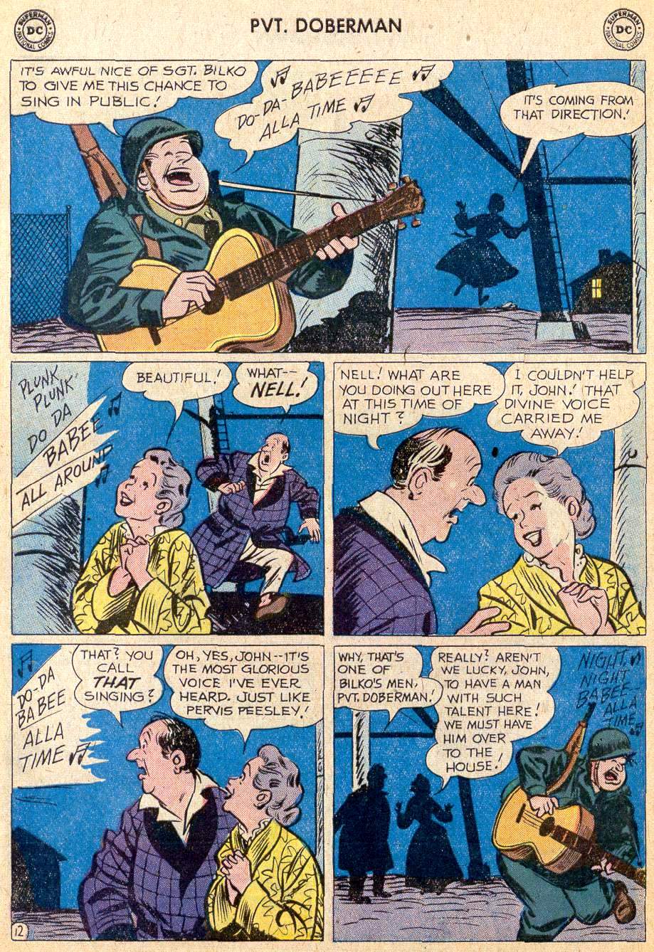 Read online Sgt. Bilko's Pvt. Doberman comic -  Issue #11 - 16