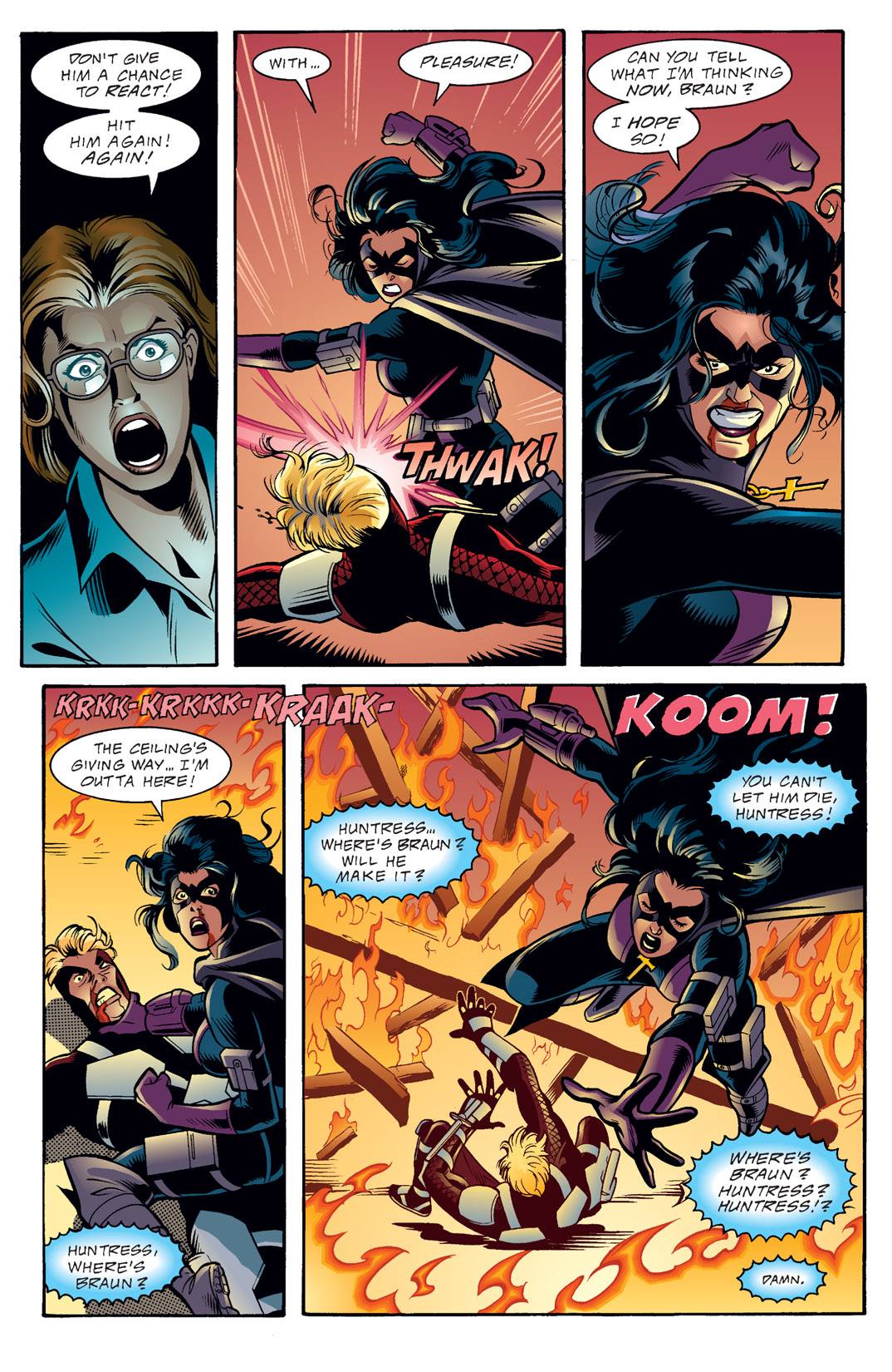 Read online Birds of Prey: Manhunt comic -  Issue #4 - 20