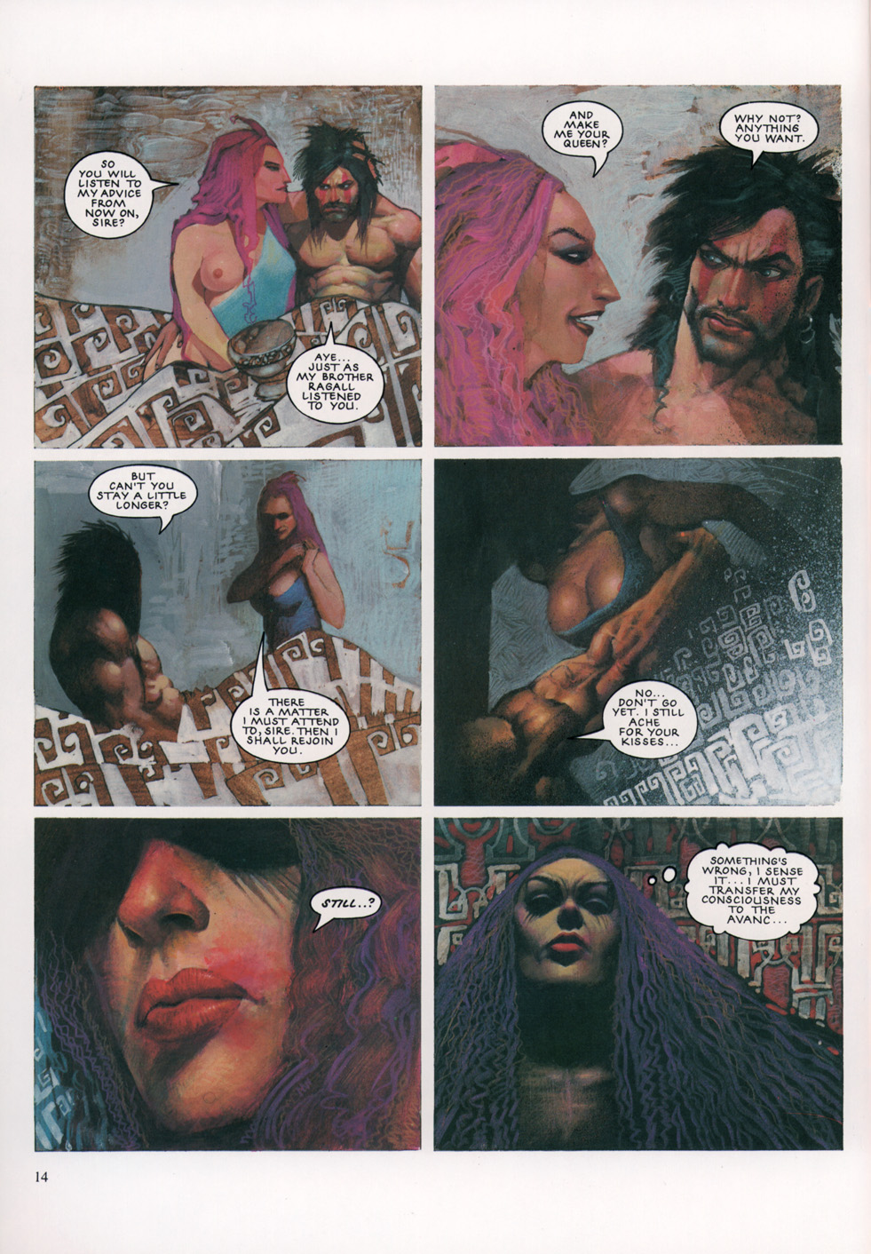 Read online Slaine: The Horned God (1993) comic -  Issue #4 - 15