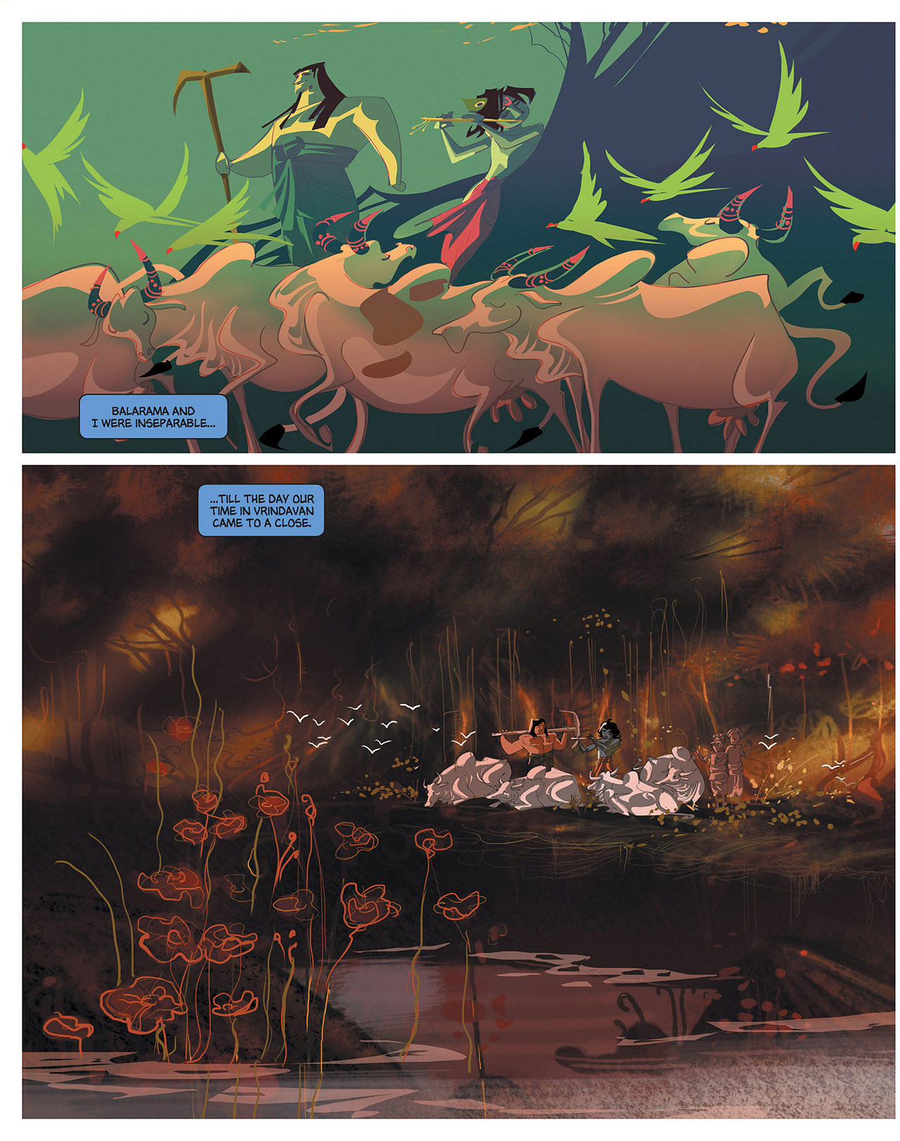 Read online Krishna: A Journey Within comic -  Issue # TPB (Part 1) - 53