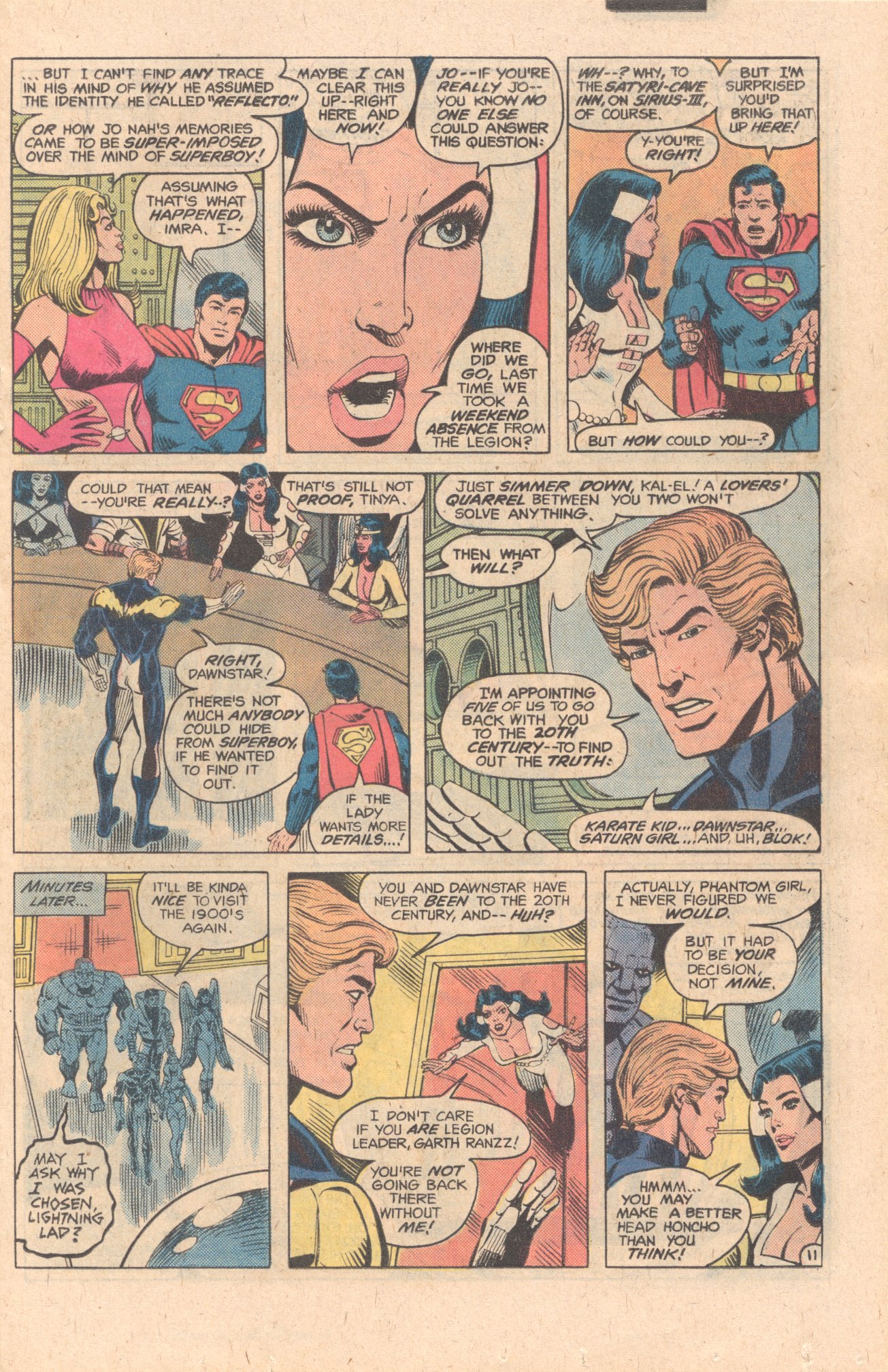 Legion of Super-Heroes (1980) 280 Page 11