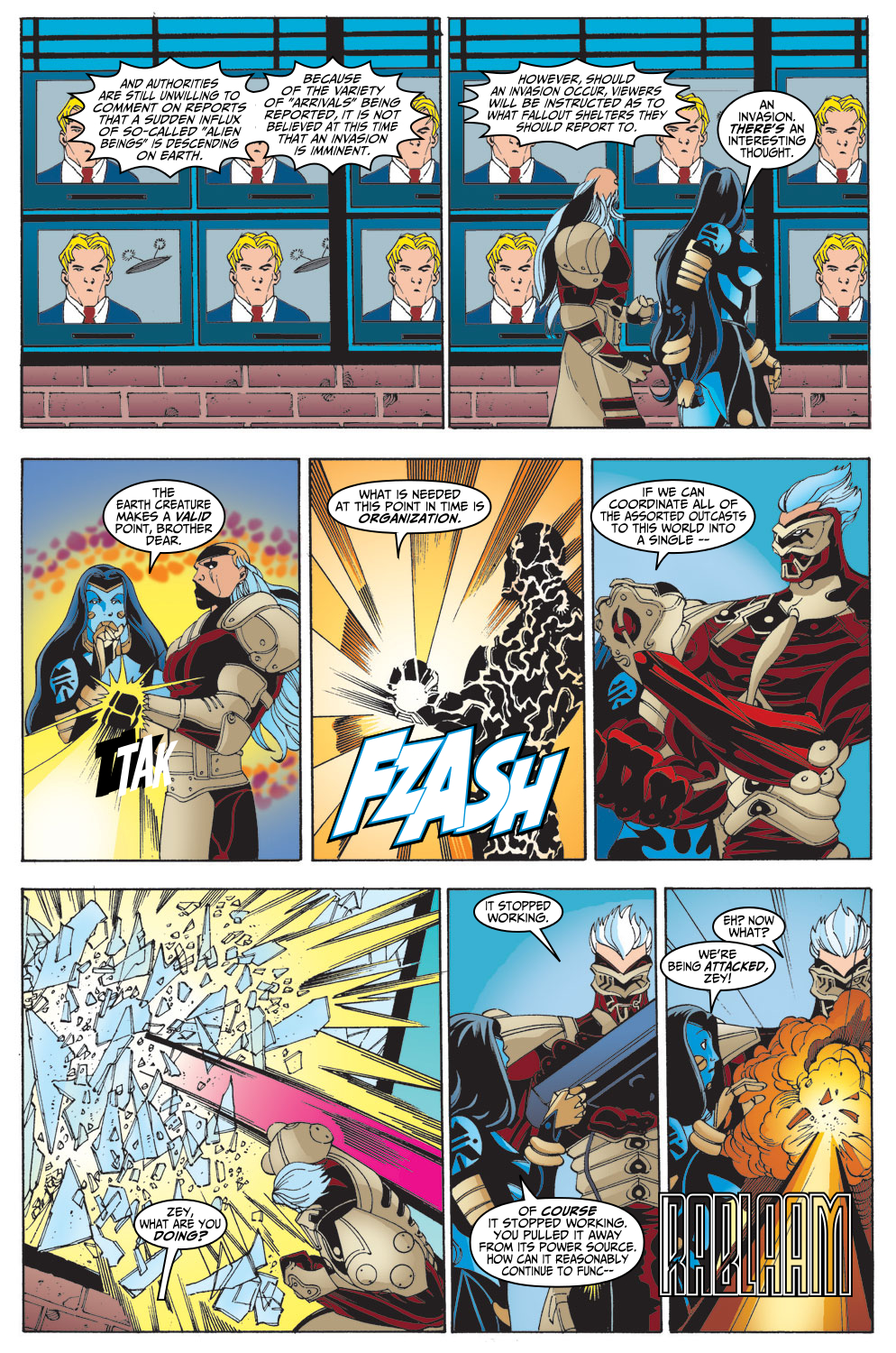Read online Captain Marvel (1999) comic -  Issue #12 - 13