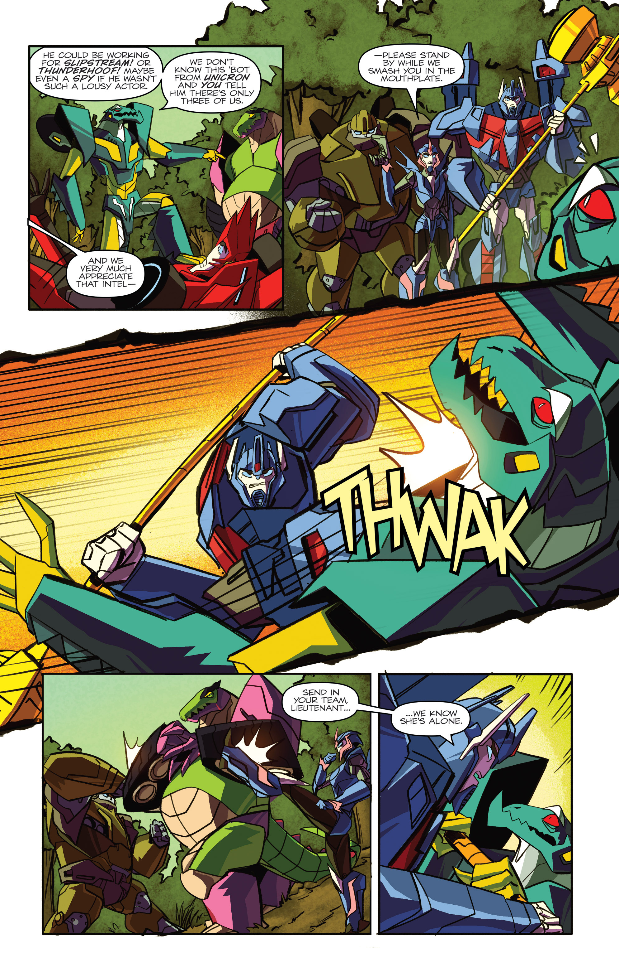 Read online Transformers: Robots In Disguise (2015) comic -  Issue #4 - 14