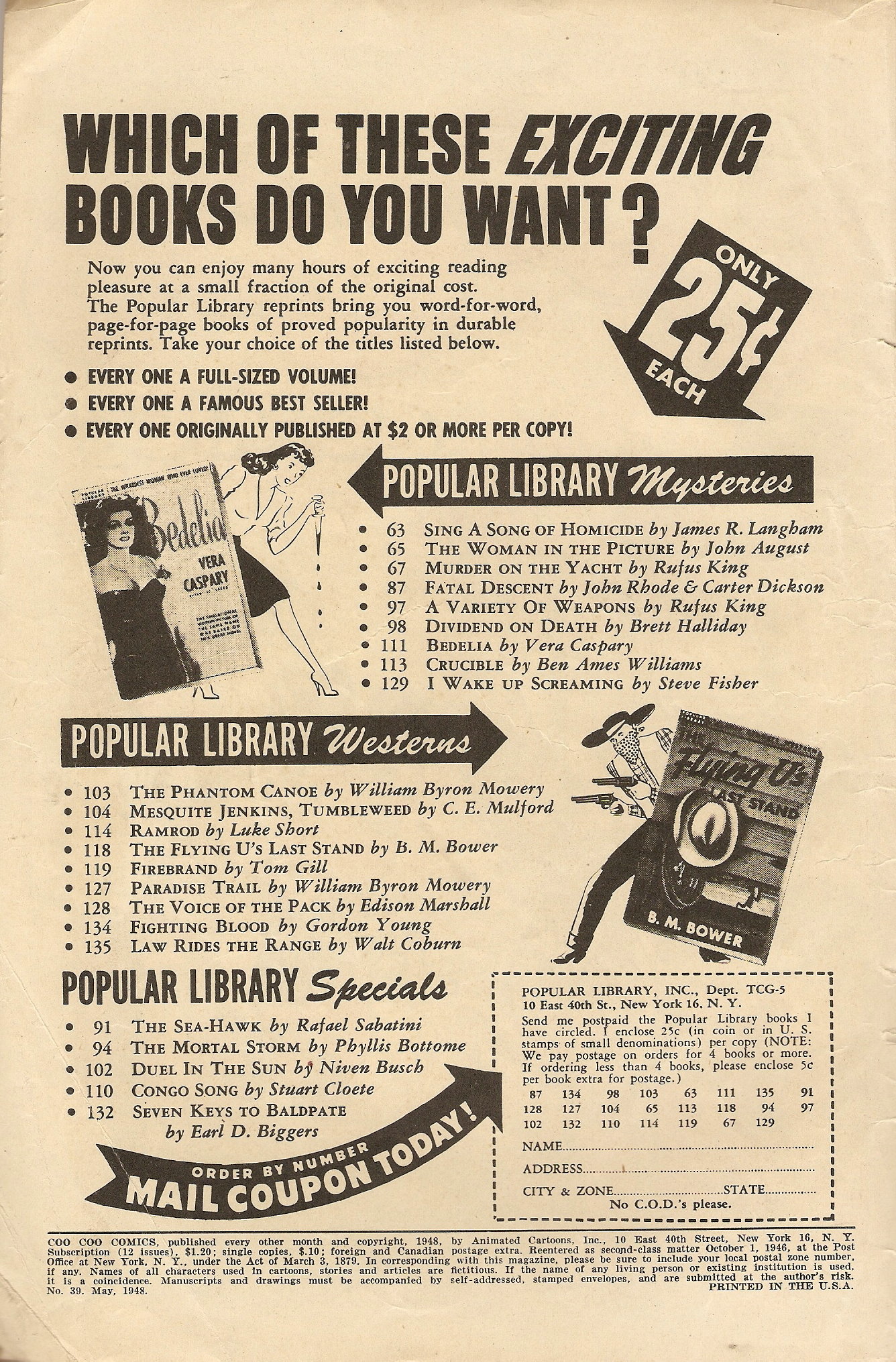 Read online Coo Coo Comics comic -  Issue #39 - 2