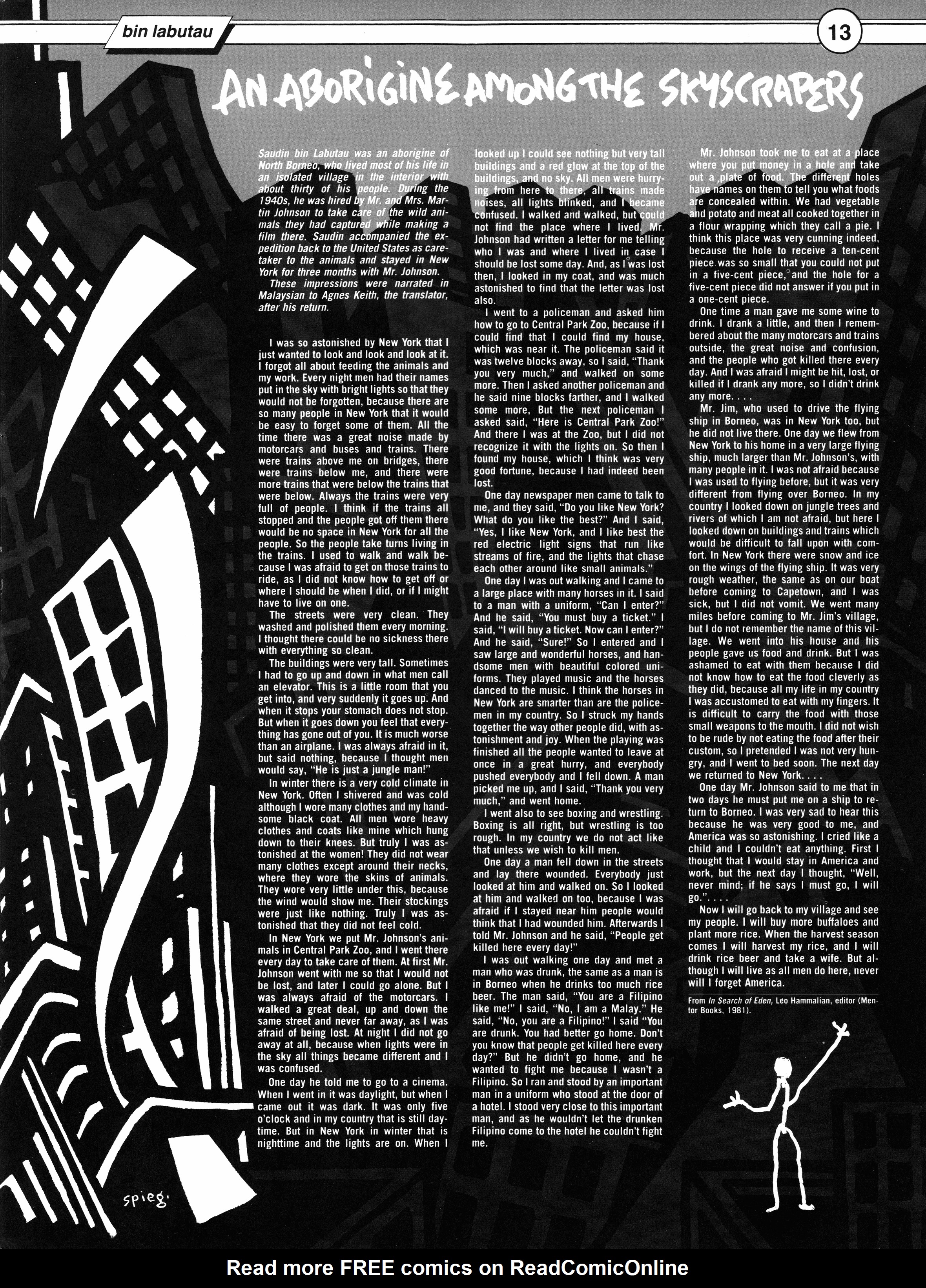 Read online Raw (1980) comic -  Issue # TPB 6 - 13