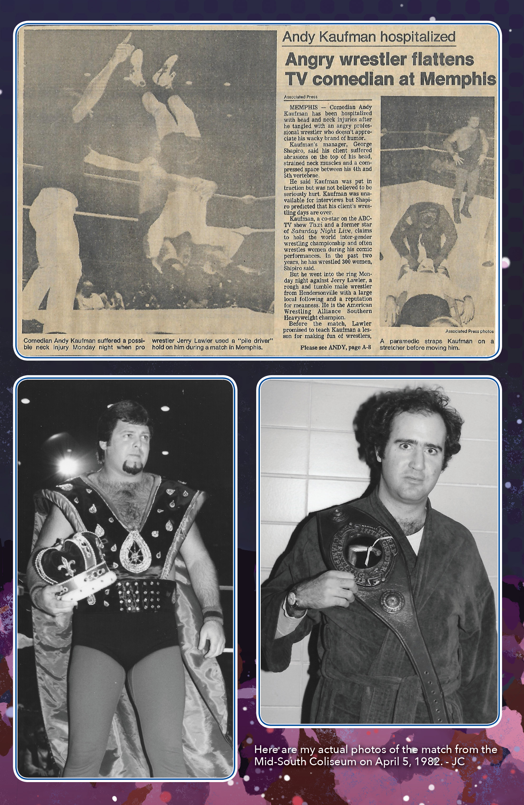 Read online Jim Cornette Presents: Behind the Curtain - Real Pro Wrestling Stories comic -  Issue # TPB - 27