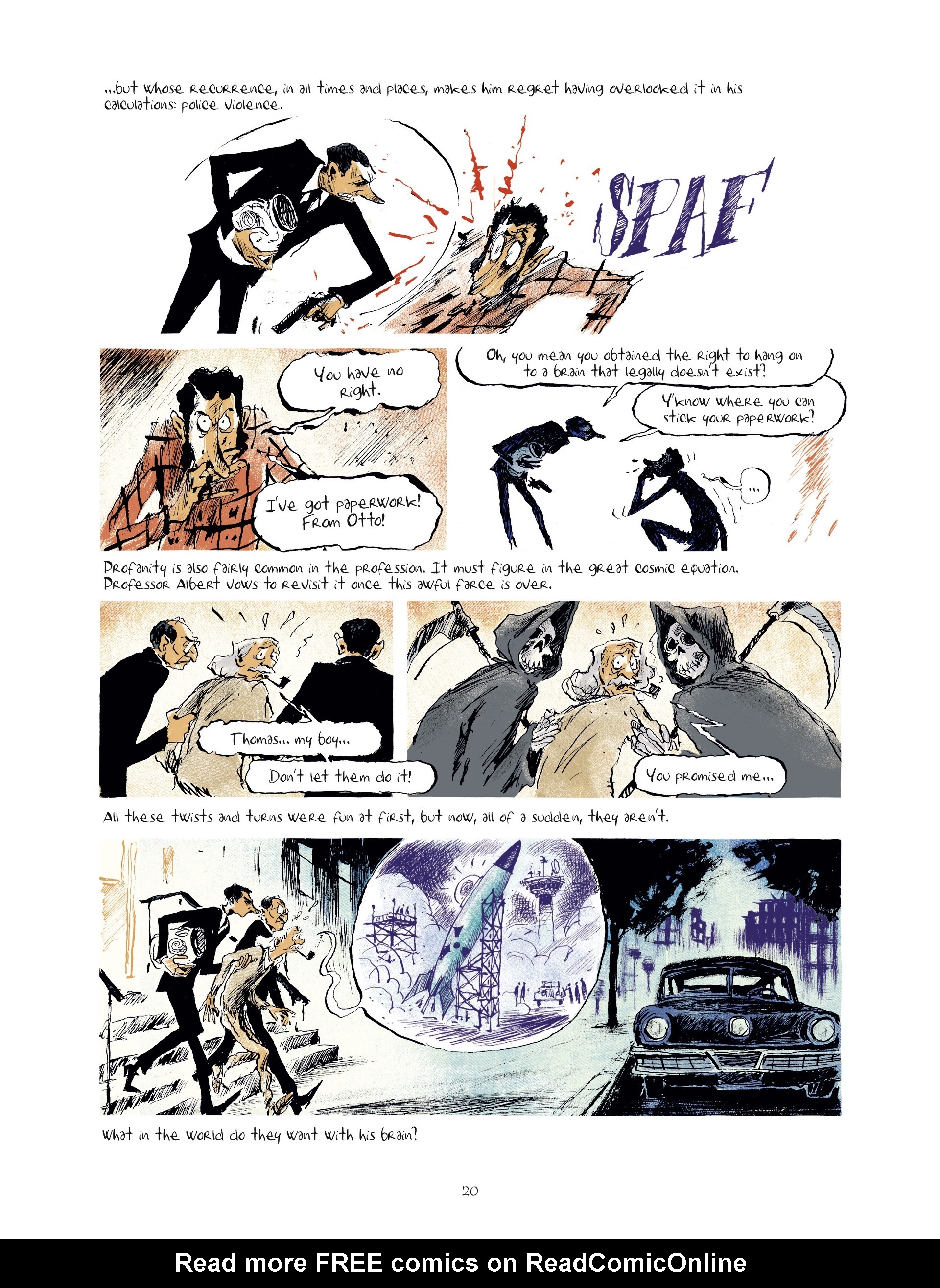 Read online Brain Drain comic -  Issue #2 - 20