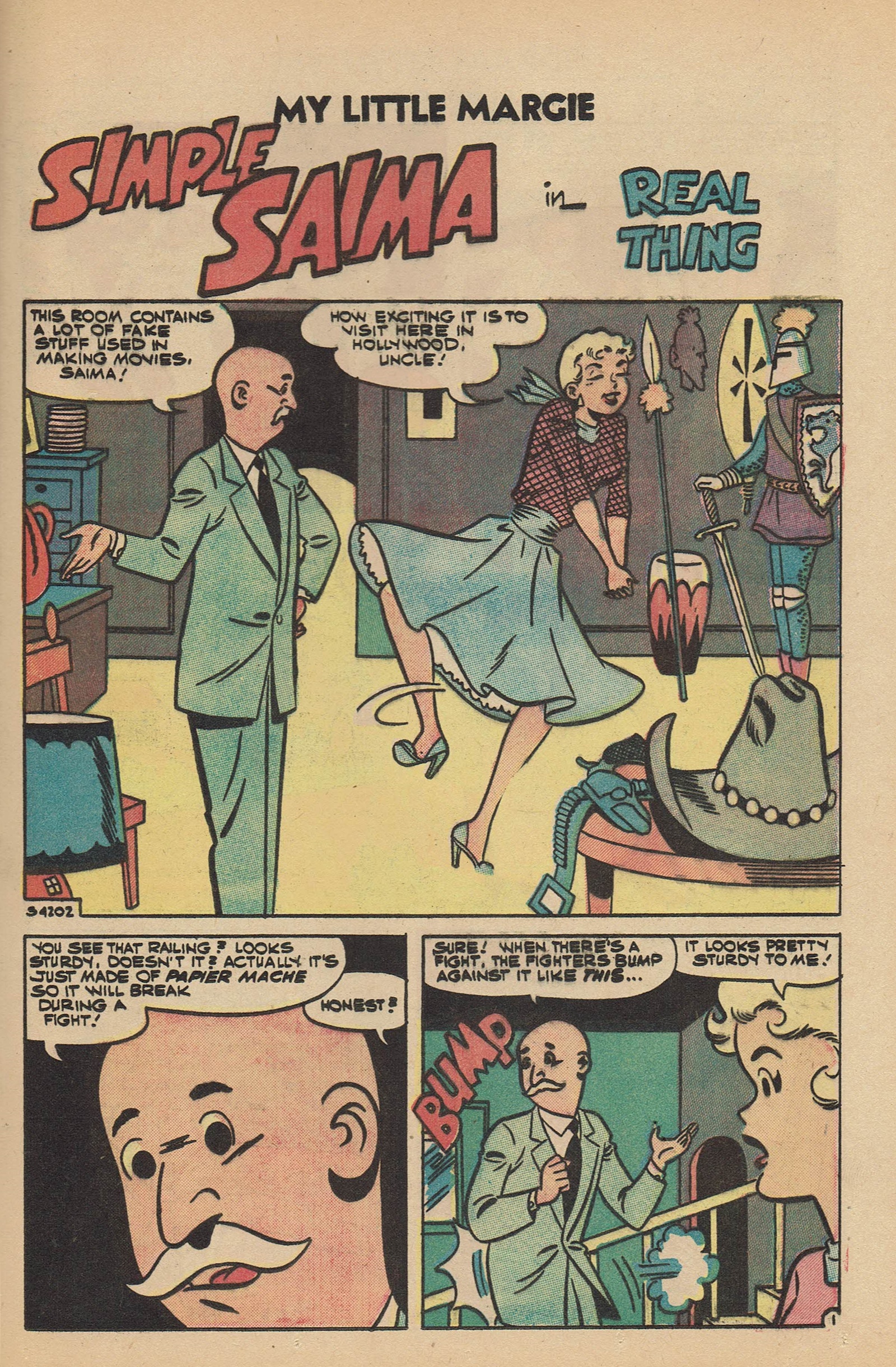 Read online My Little Margie (1954) comic -  Issue #24 - 25