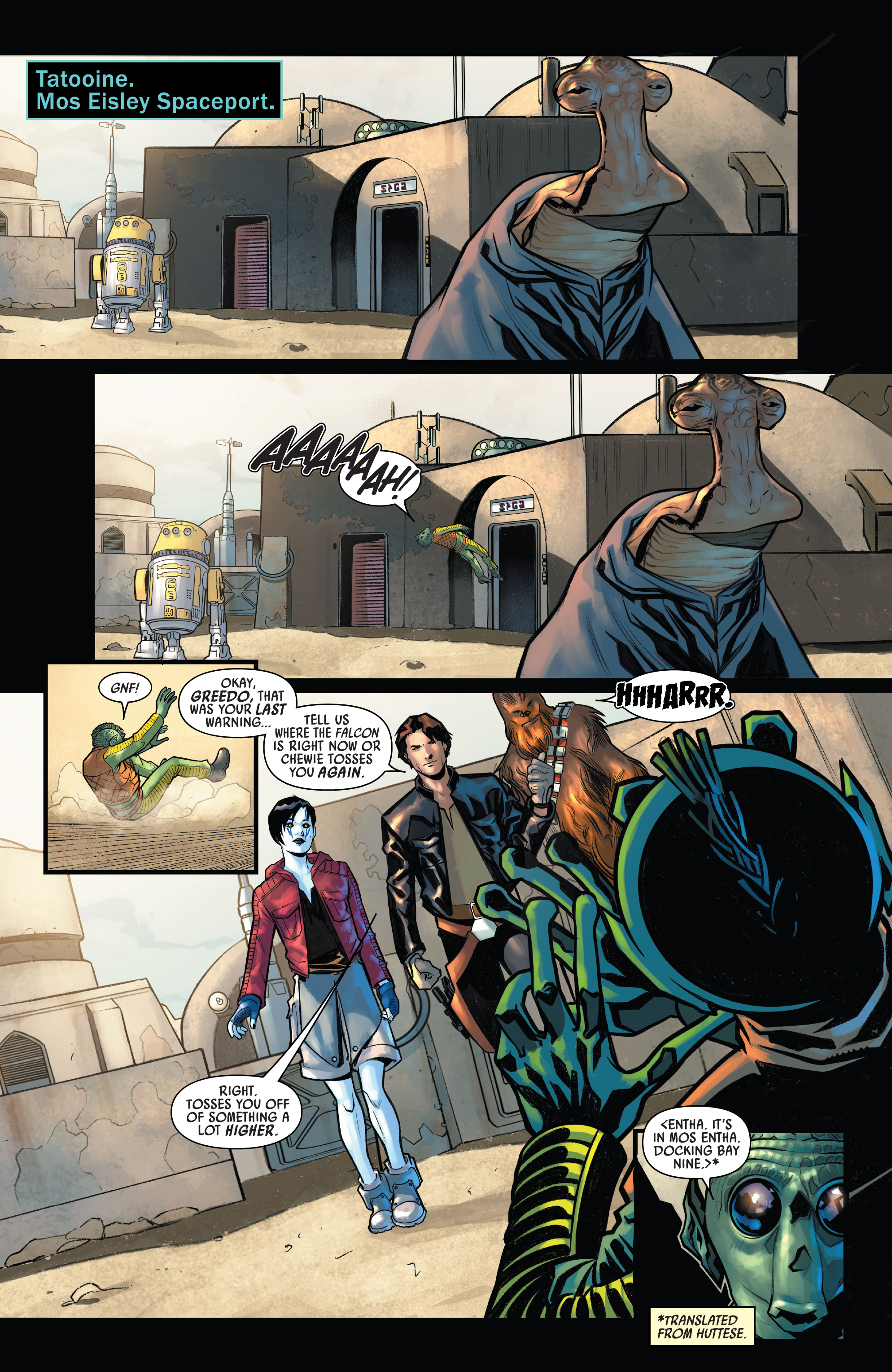 Read online Star Wars: Han Solo & Chewbacca comic -  Issue #8 - 3