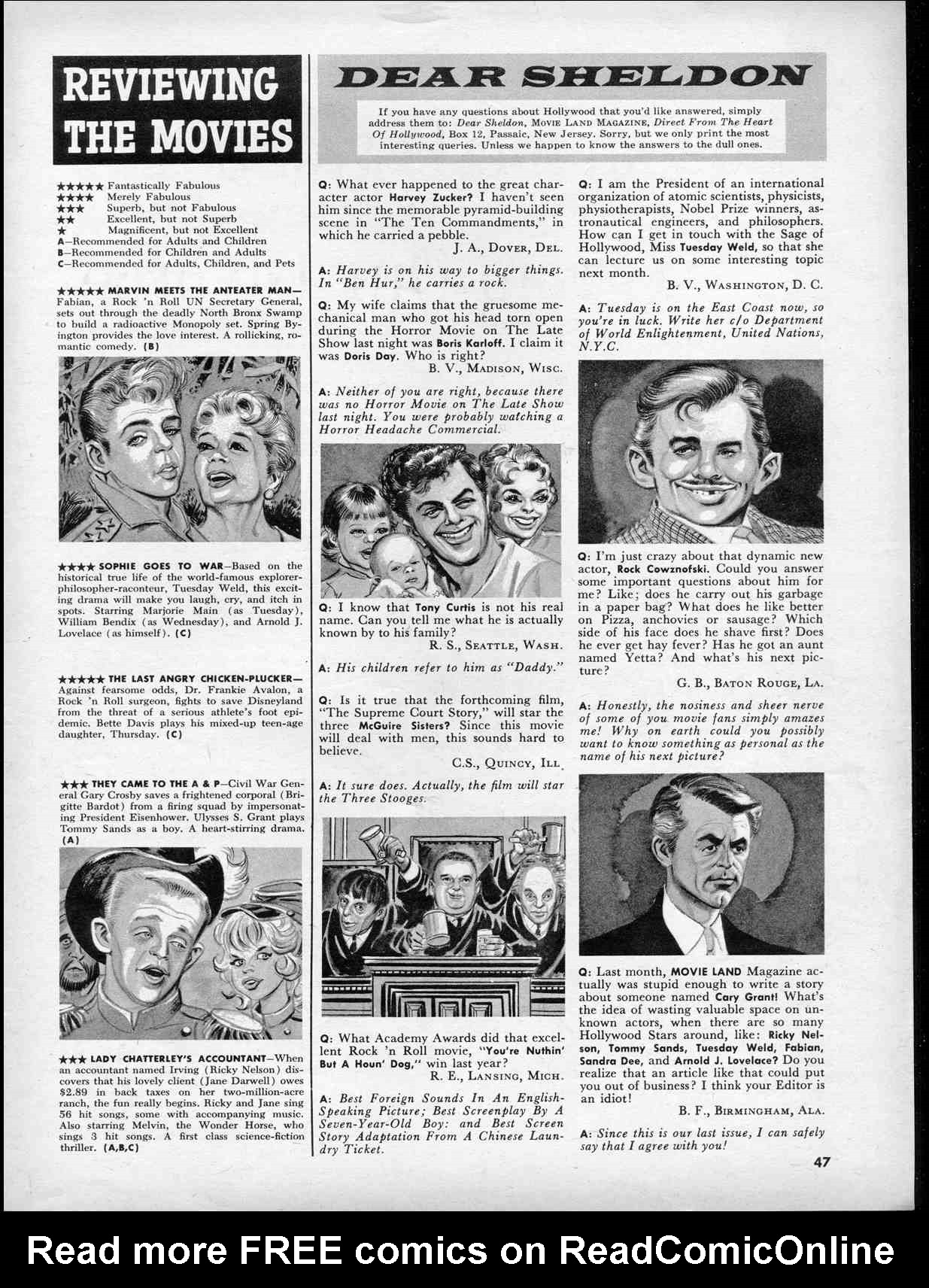 Read online MAD comic -  Issue #54 - 49