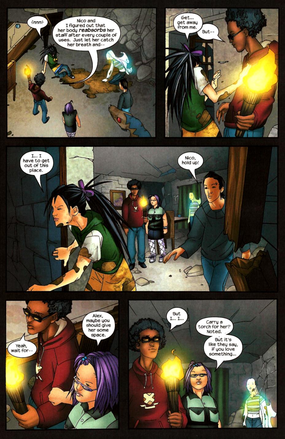 Read online Runaways (2003) comic -  Issue #9 - 21