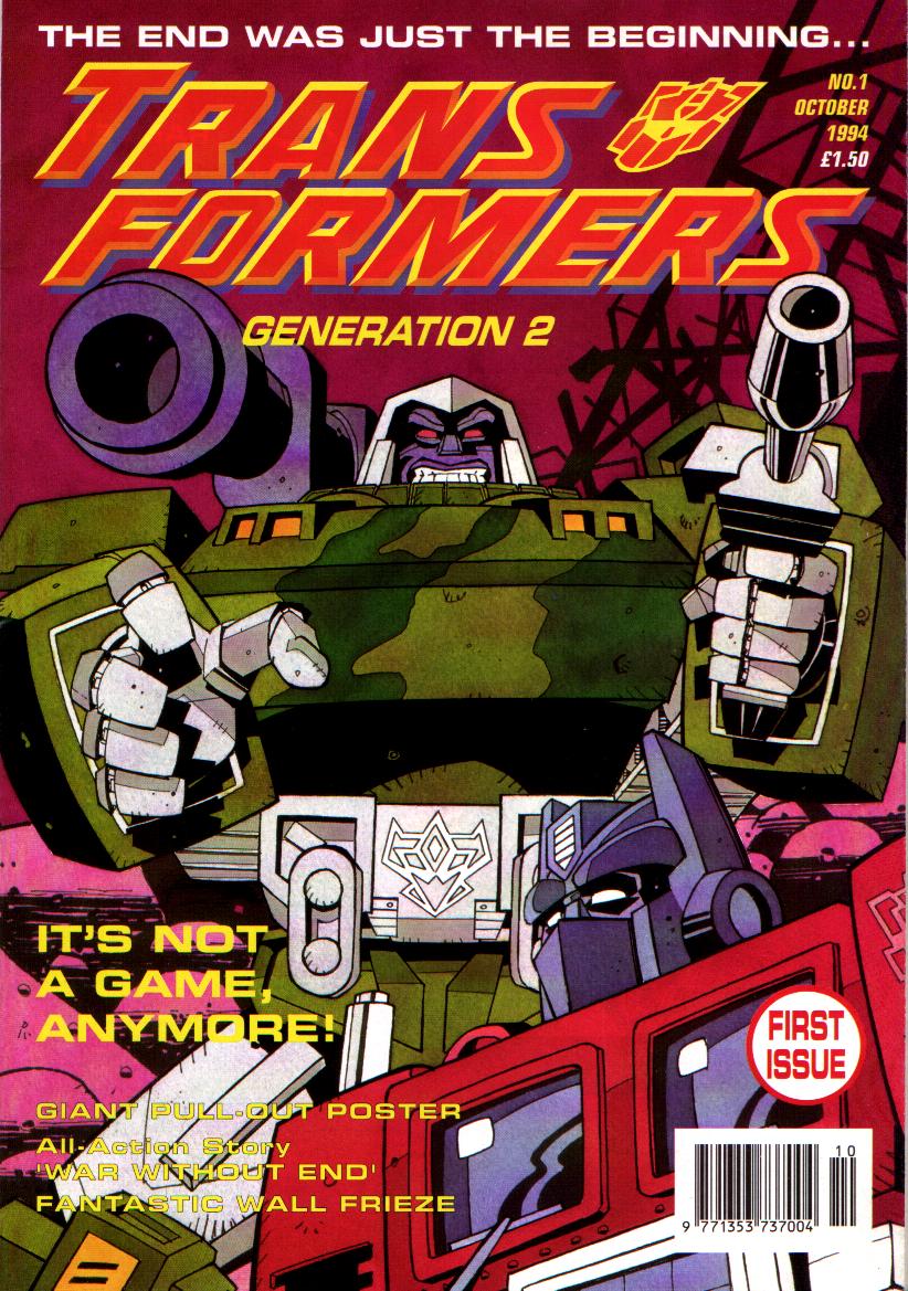 Read online Transformers: Generation 2 (1994) comic -  Issue #1 - 1