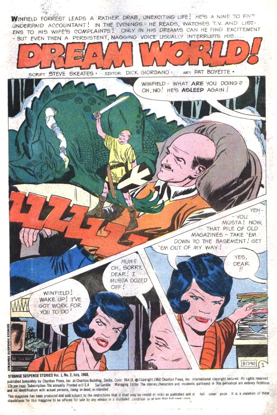 Read online Strange Suspense Stories (1967) comic -  Issue #2 - 3