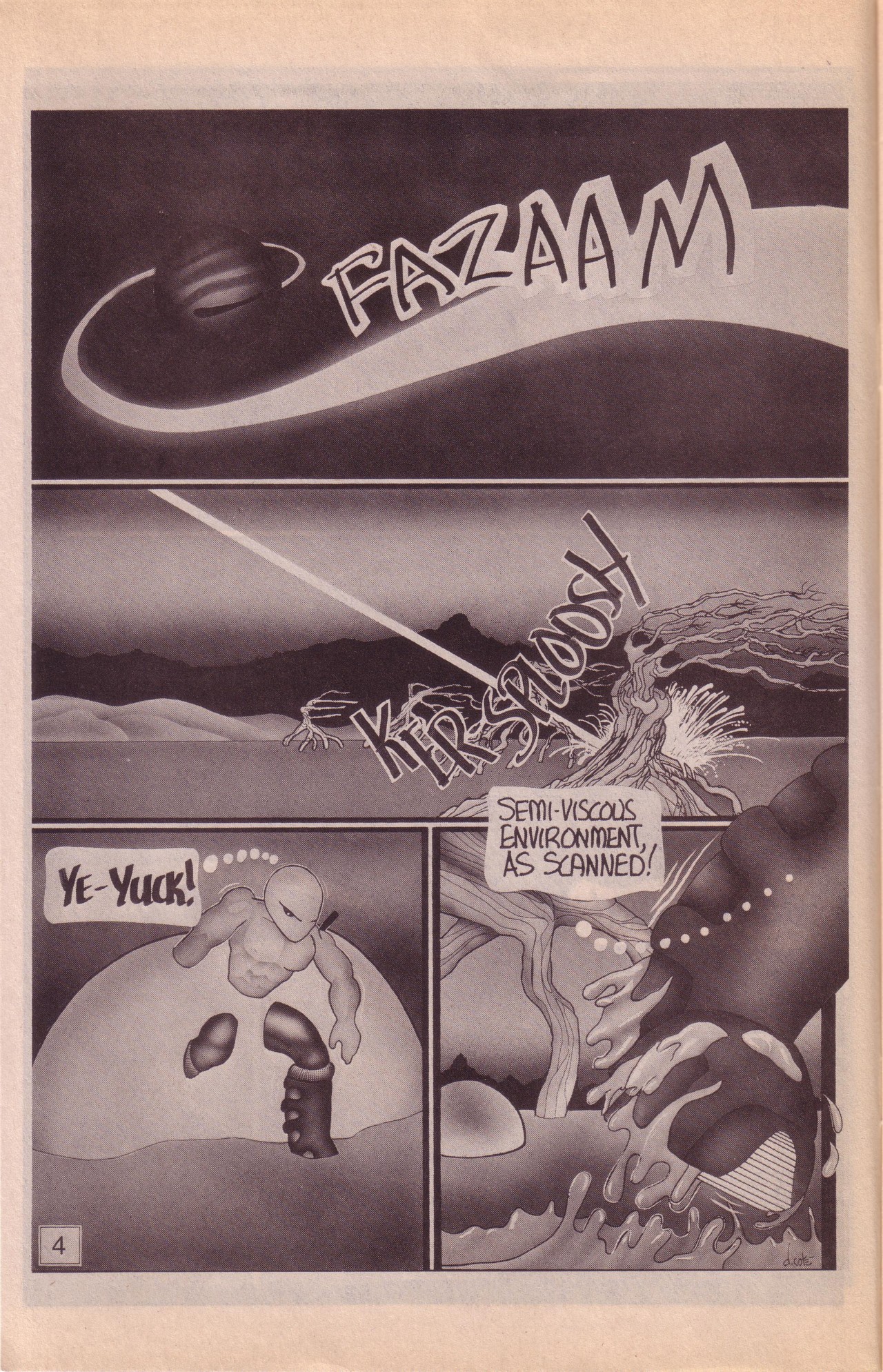 Read online Zen Intergalactic Ninja comic -  Issue #1 - 6