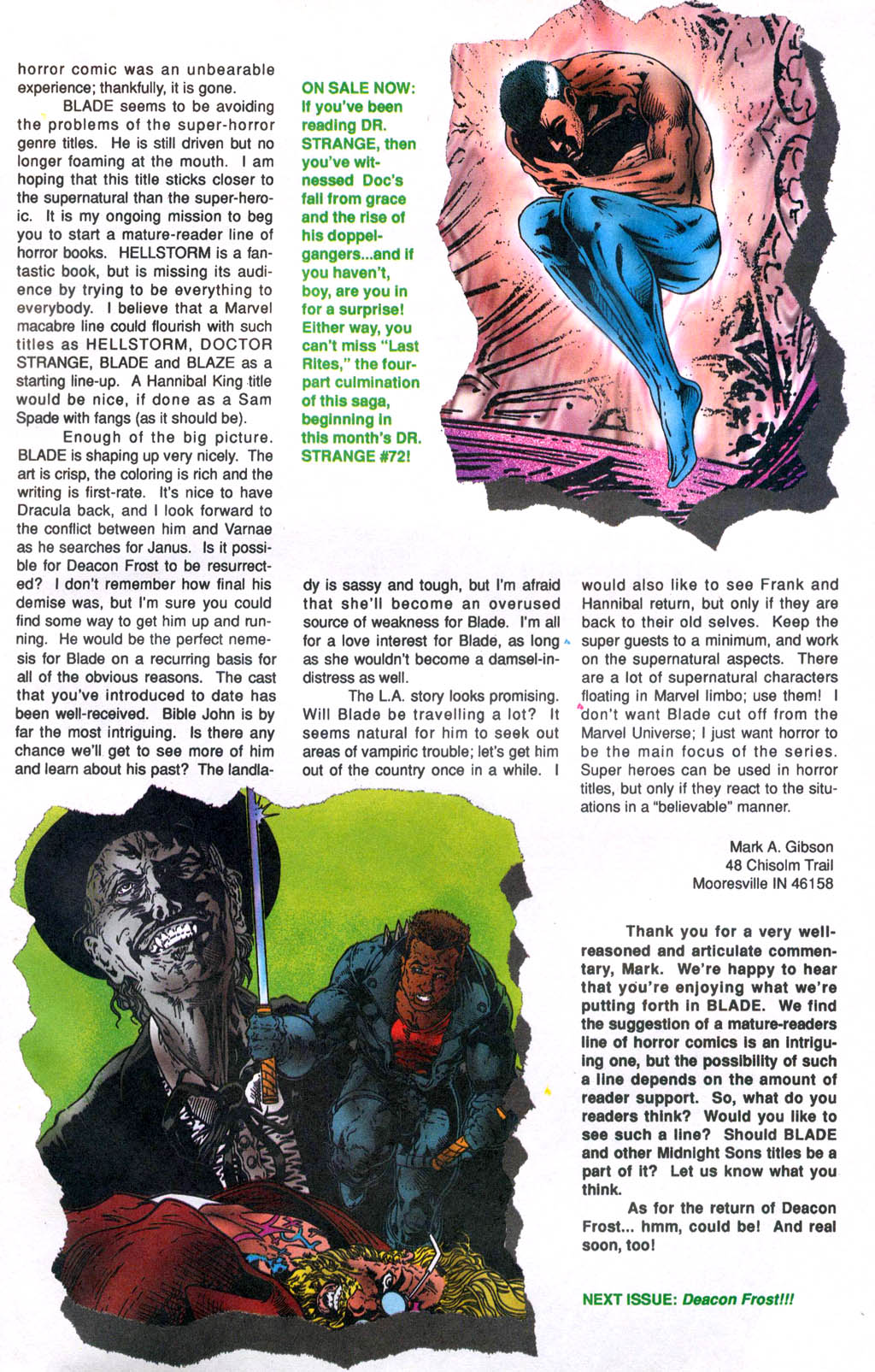 Read online Blade: The Vampire-Hunter comic -  Issue #6 - 23
