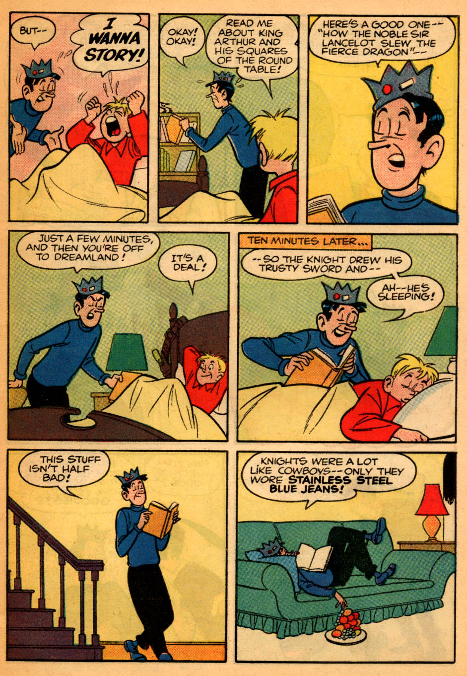 Read online Jughead's Fantasy comic -  Issue #1 - 5