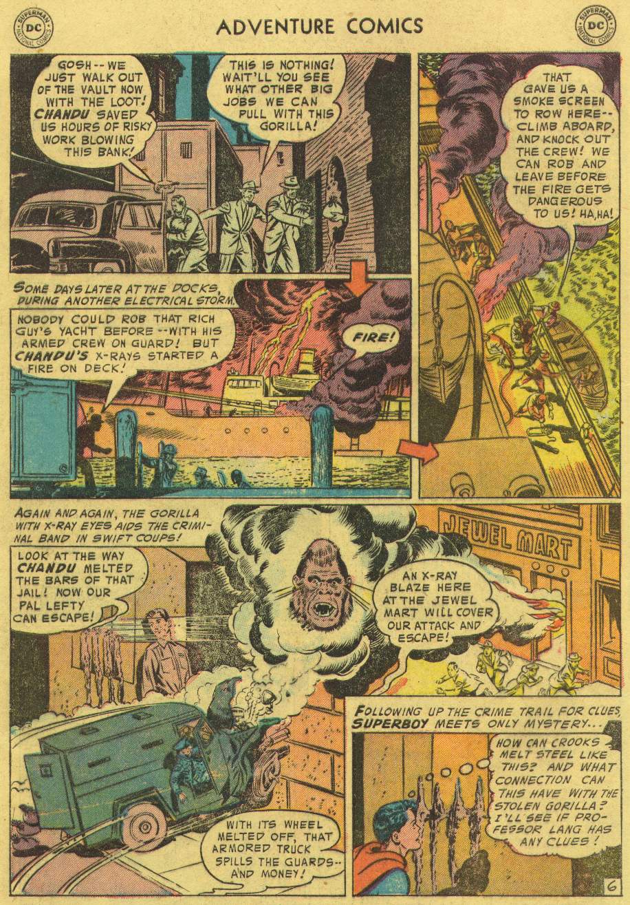 Read online Adventure Comics (1938) comic -  Issue #219 - 8