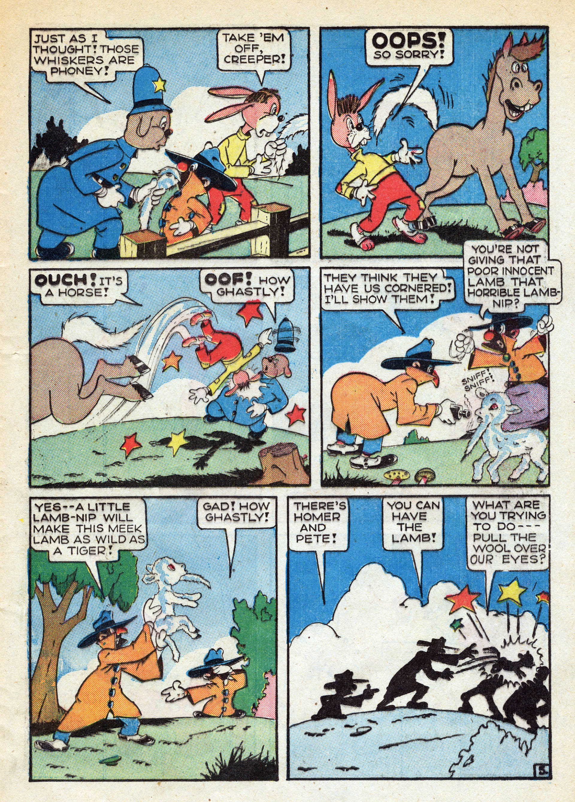 Read online Super Rabbit comic -  Issue #2 - 37