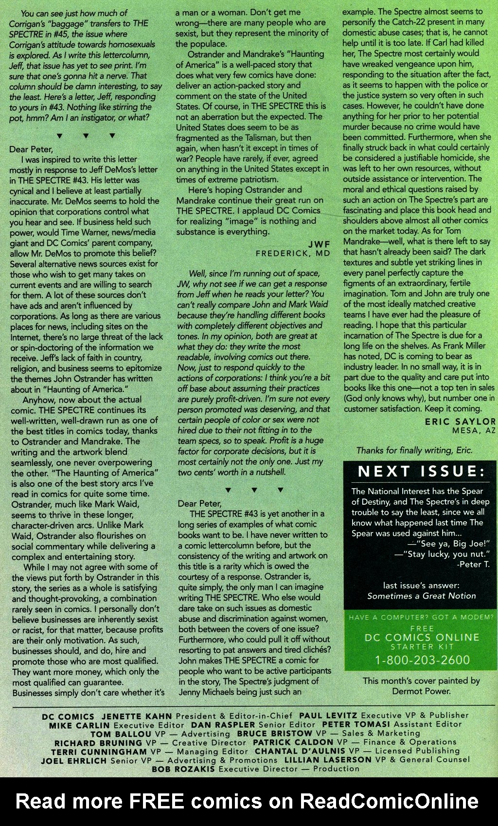 Read online The Spectre (1992) comic -  Issue #47 - 25