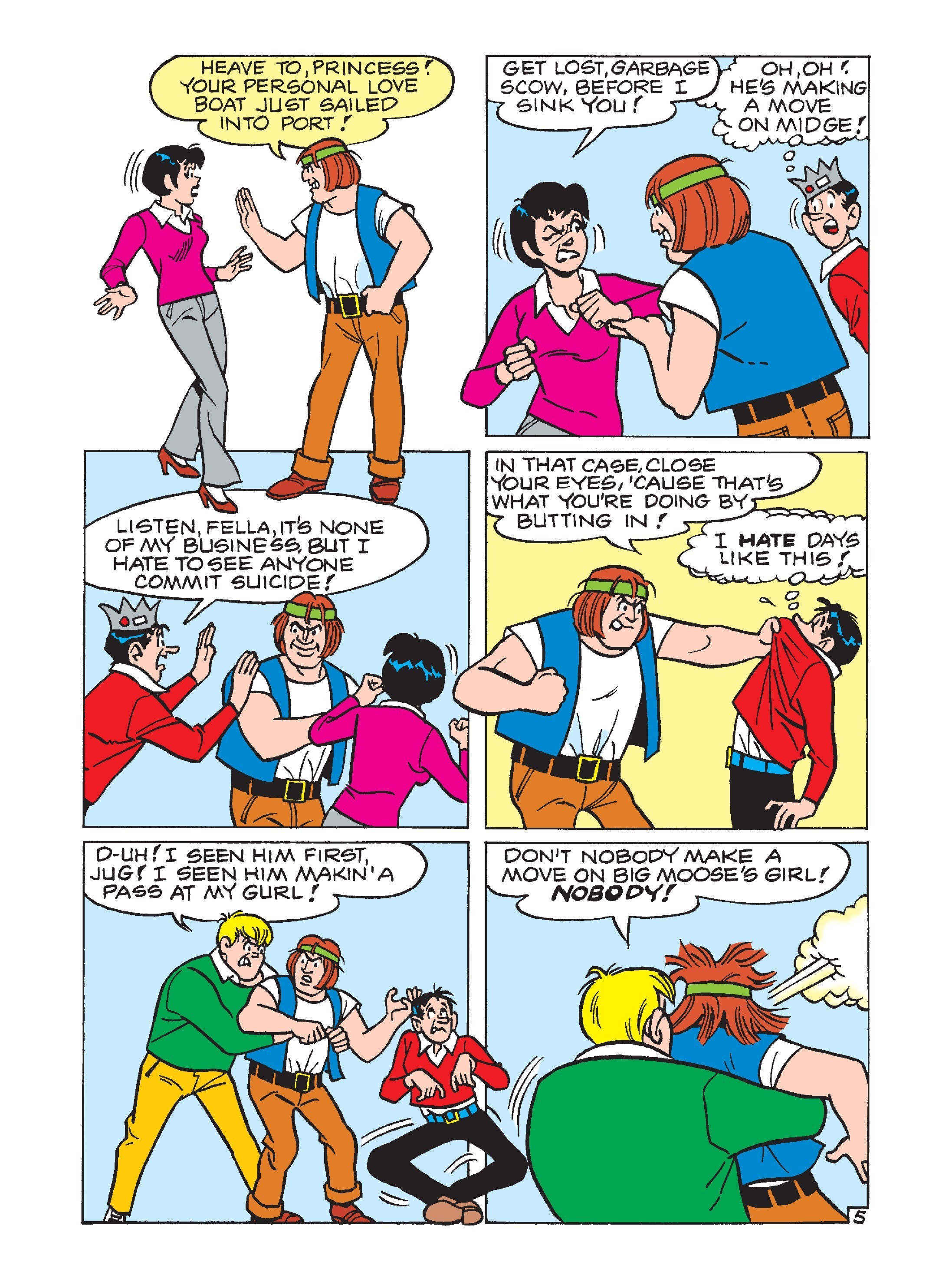 Read online Jughead's Double Digest Magazine comic -  Issue #140 - 154