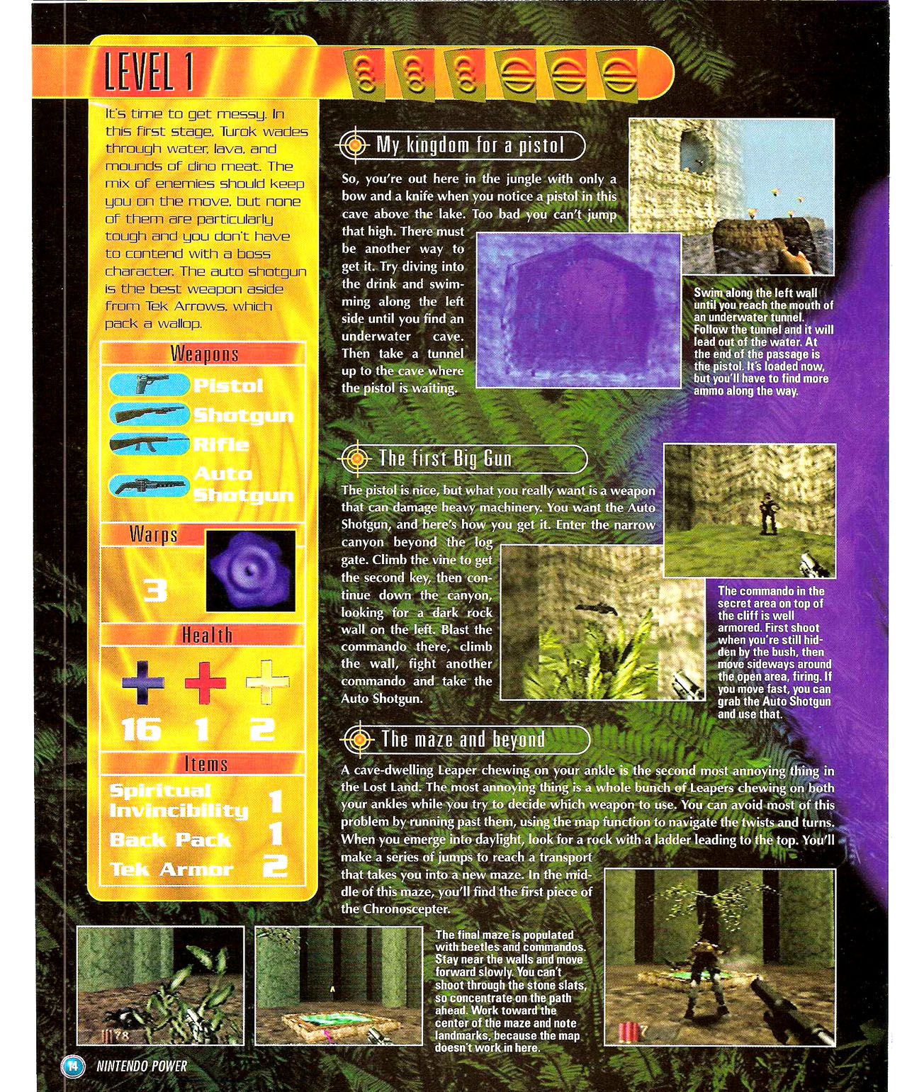 Read online Nintendo Power comic -  Issue #94 - 17