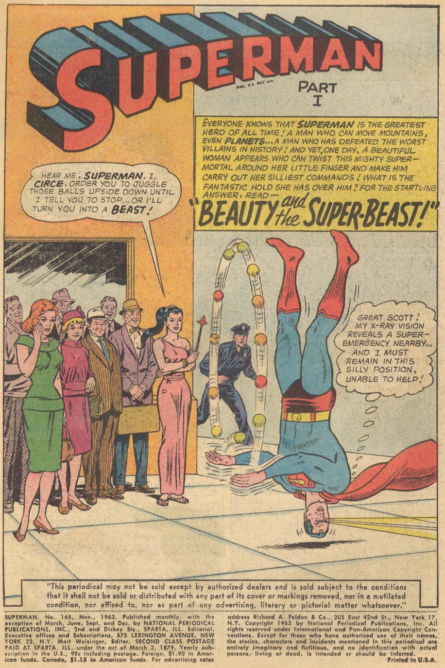 Read online Superman (1939) comic -  Issue #165 - 3
