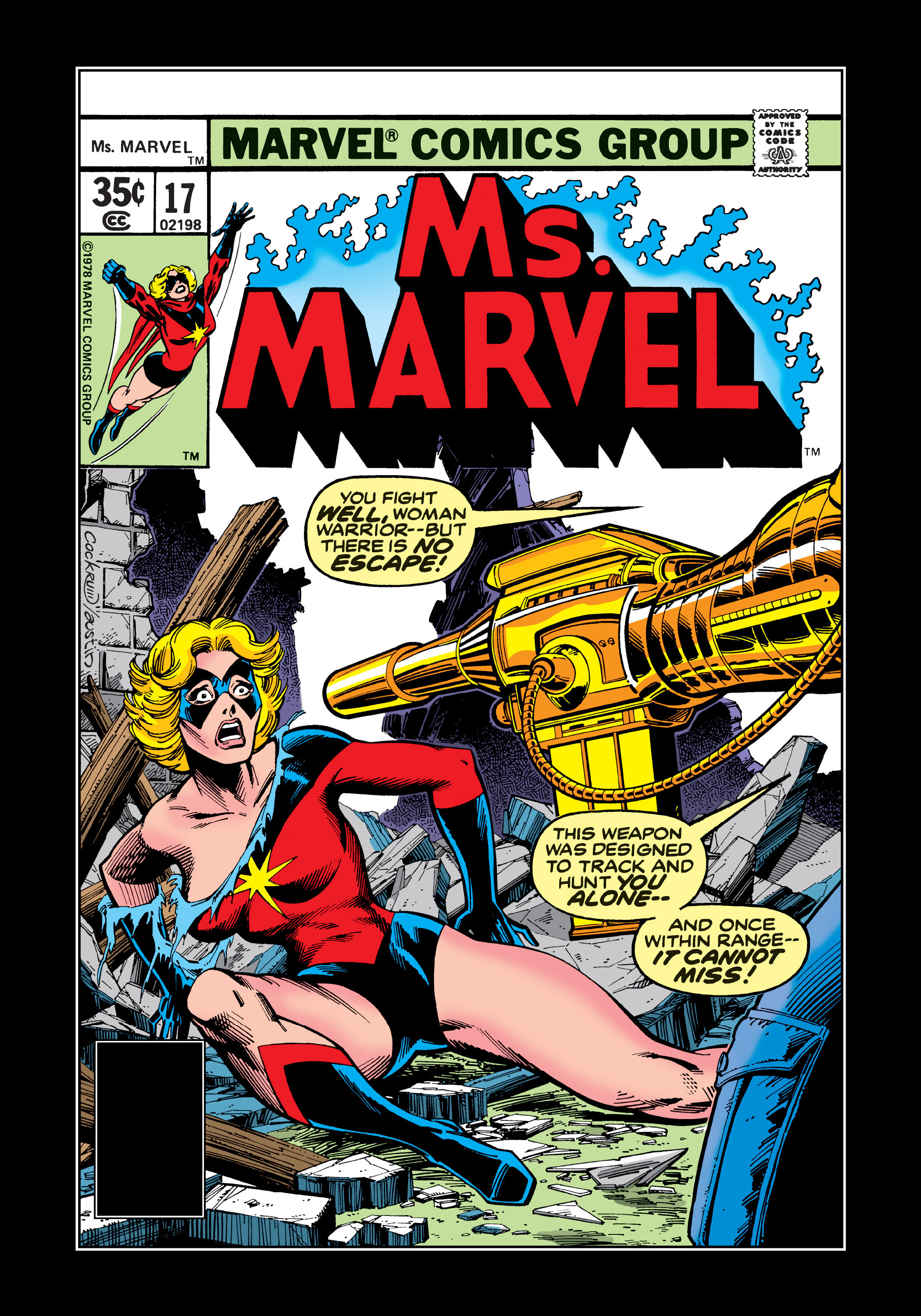 Read online Ms. Marvel (1977) comic -  Issue #17 - 1