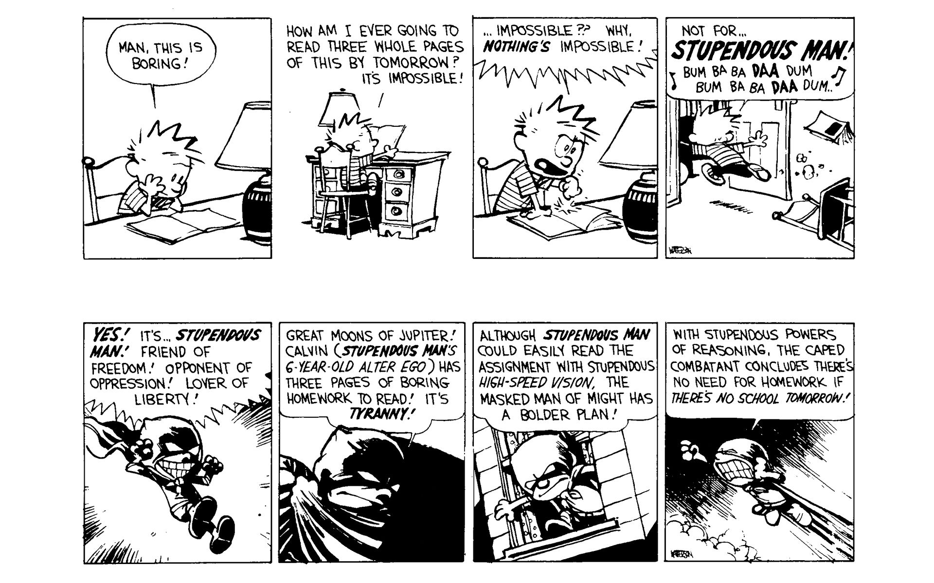 Read online Calvin and Hobbes comic -  Issue #6 - 21