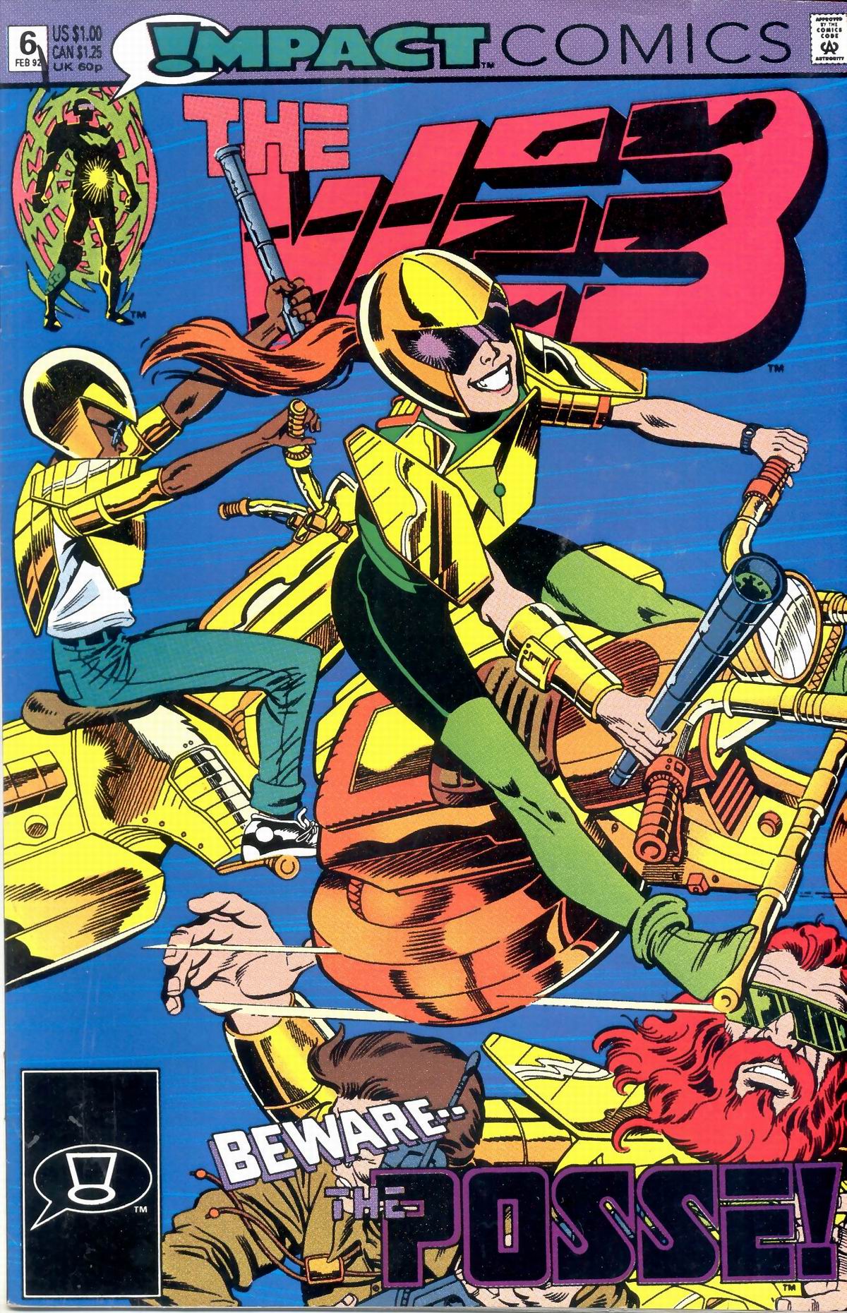 Read online The Web (1991) comic -  Issue #6 - 1