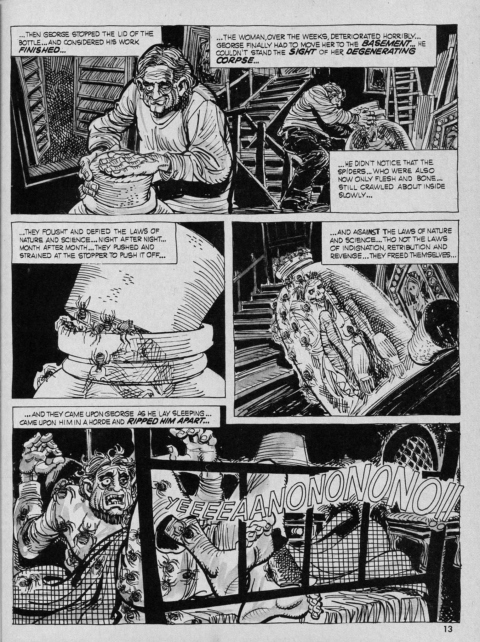 Read online Nightmare (1970) comic -  Issue #13 - 13
