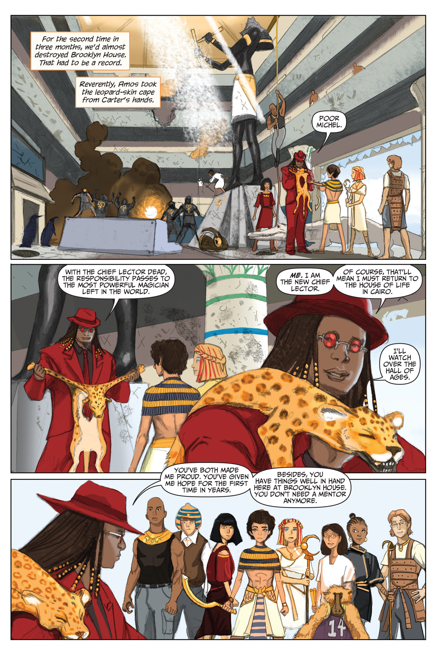 Read online The Kane Chronicles comic -  Issue # TPB 2 - 147