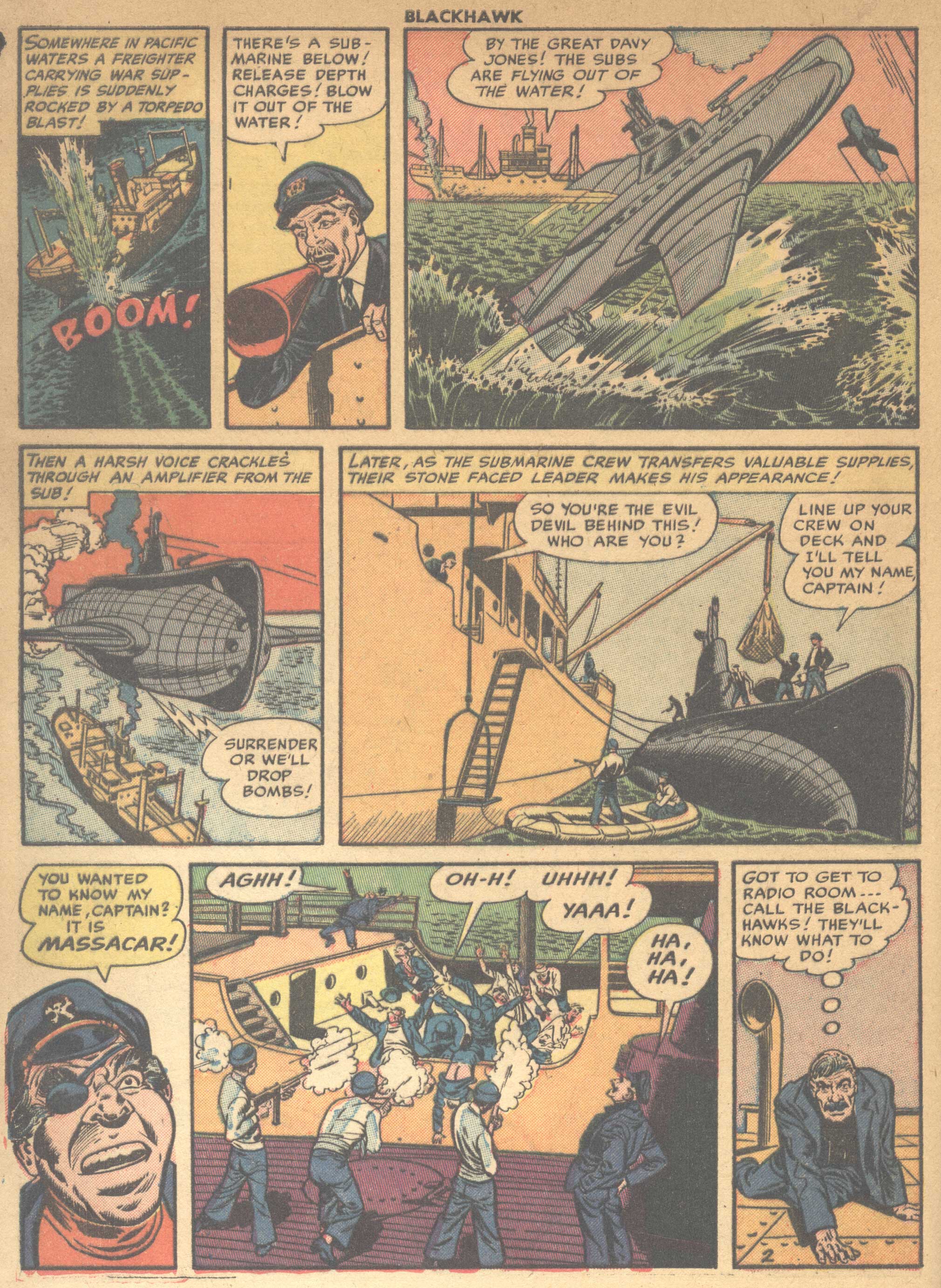Read online Blackhawk (1957) comic -  Issue #64 - 4