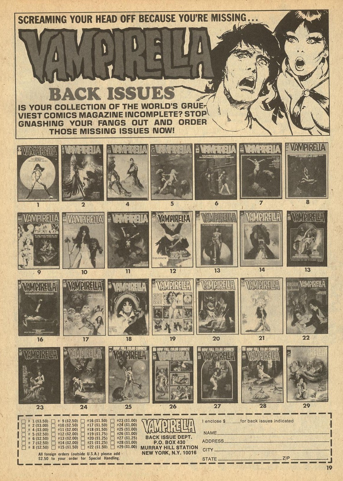 Read online Vampirella (1969) comic -  Issue #29 - 19