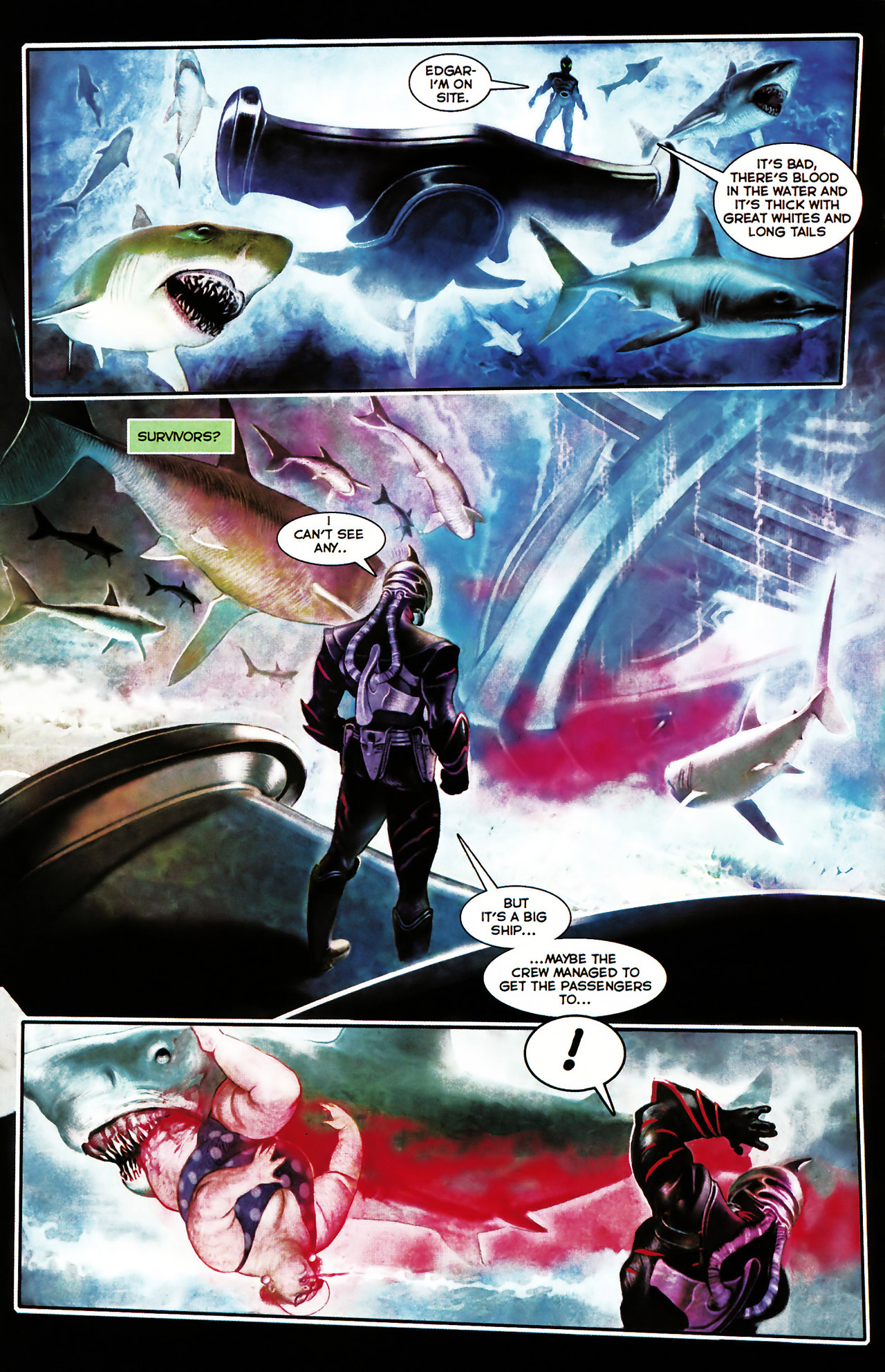 Read online Shark-Man comic -  Issue #1 - 12