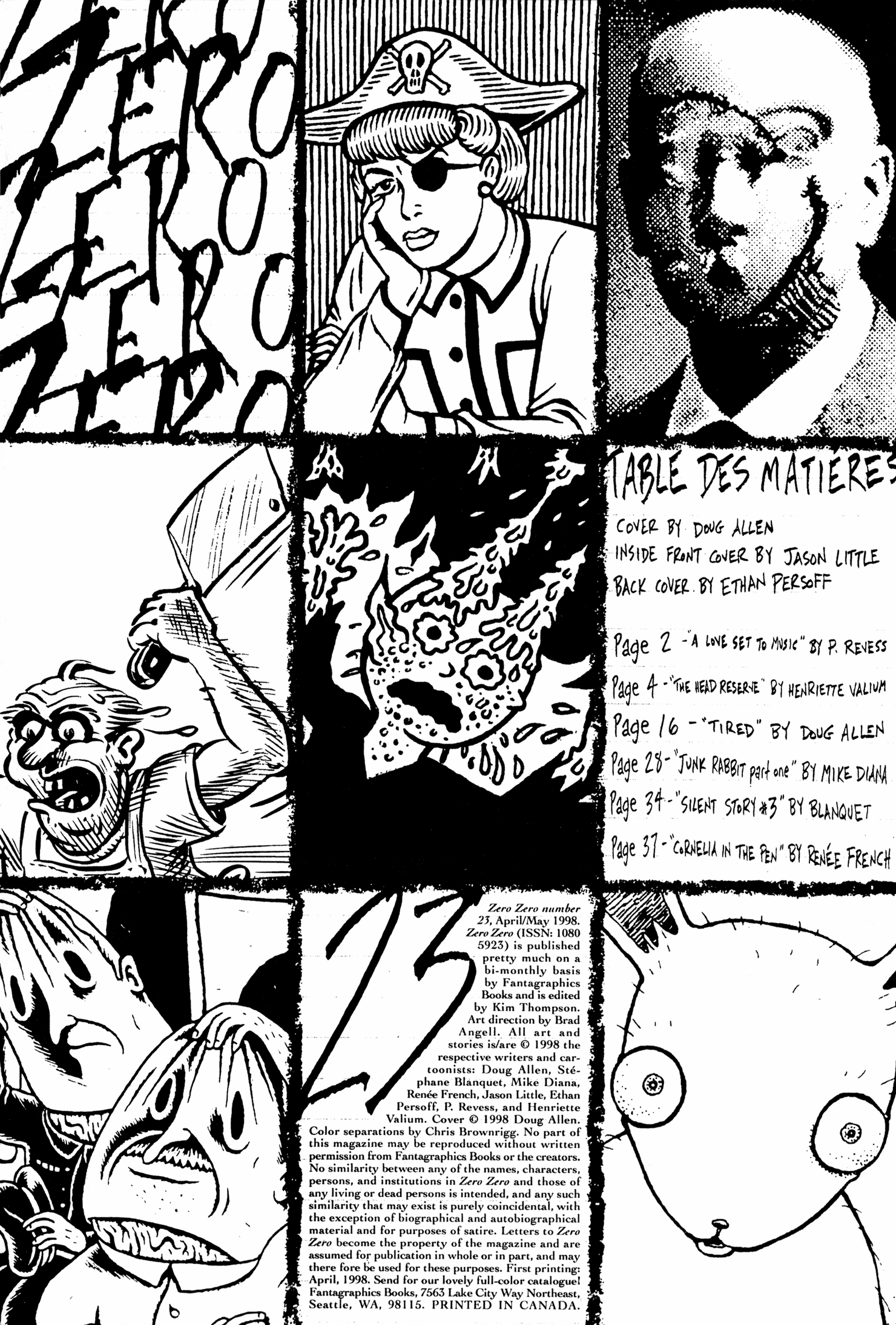 Read online Zero Zero comic -  Issue #23 - 3