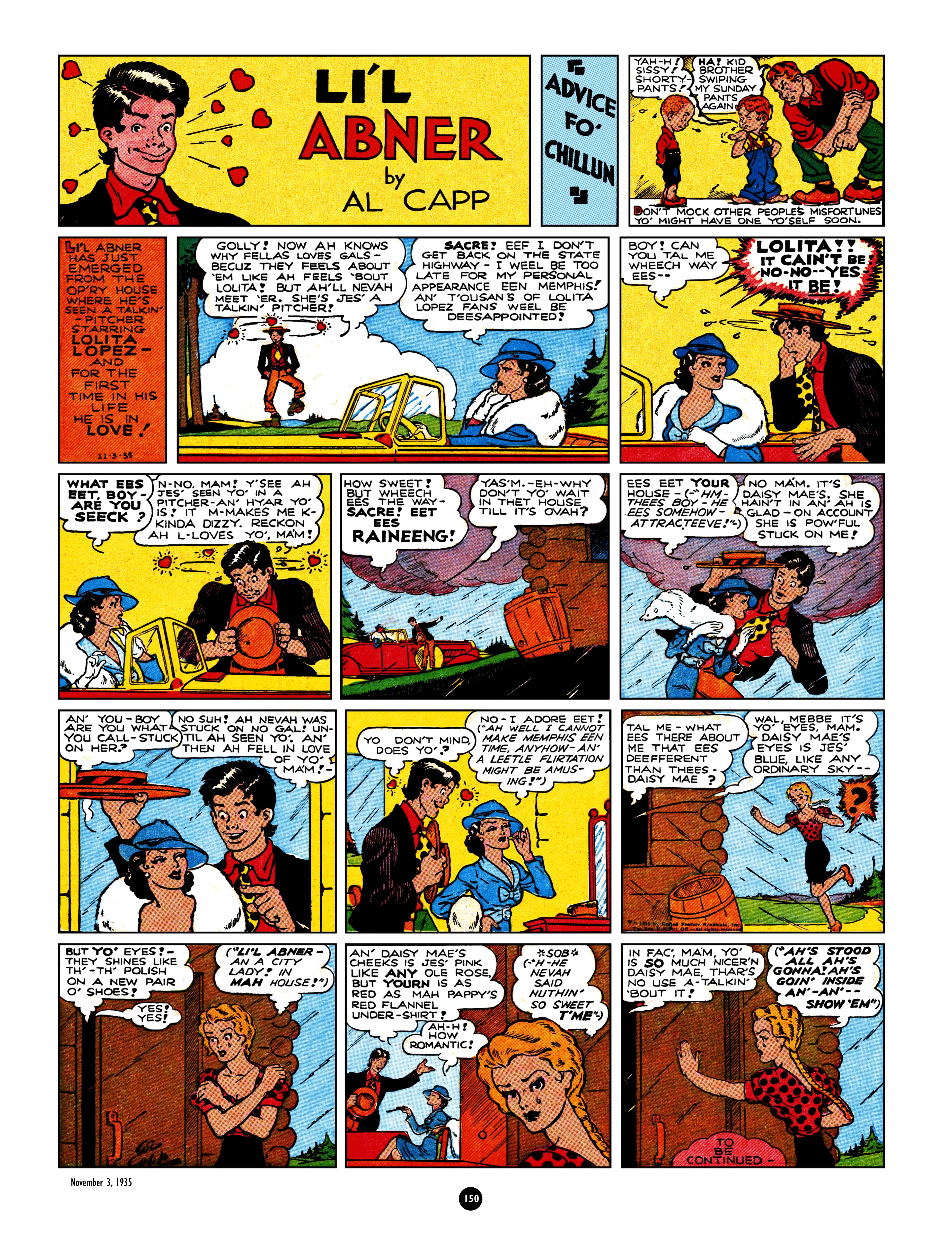 Read online Al Capp's Li'l Abner Complete Daily & Color Sunday Comics comic -  Issue # TPB 1 (Part 2) - 52