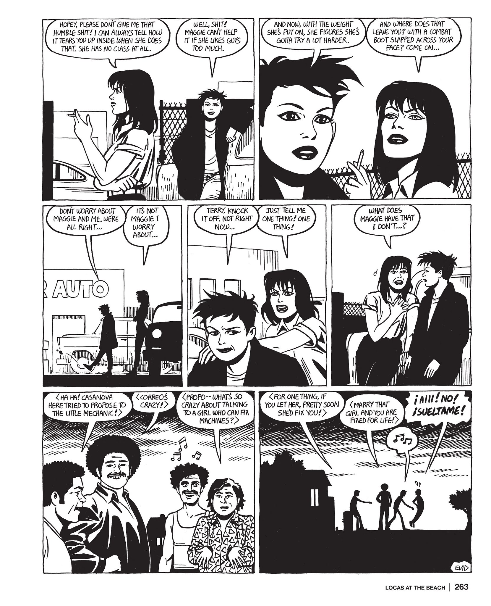 Read online Maggie the Mechanic: The Love & Rockets Library - Locas comic -  Issue # TPB (Part 3) - 74