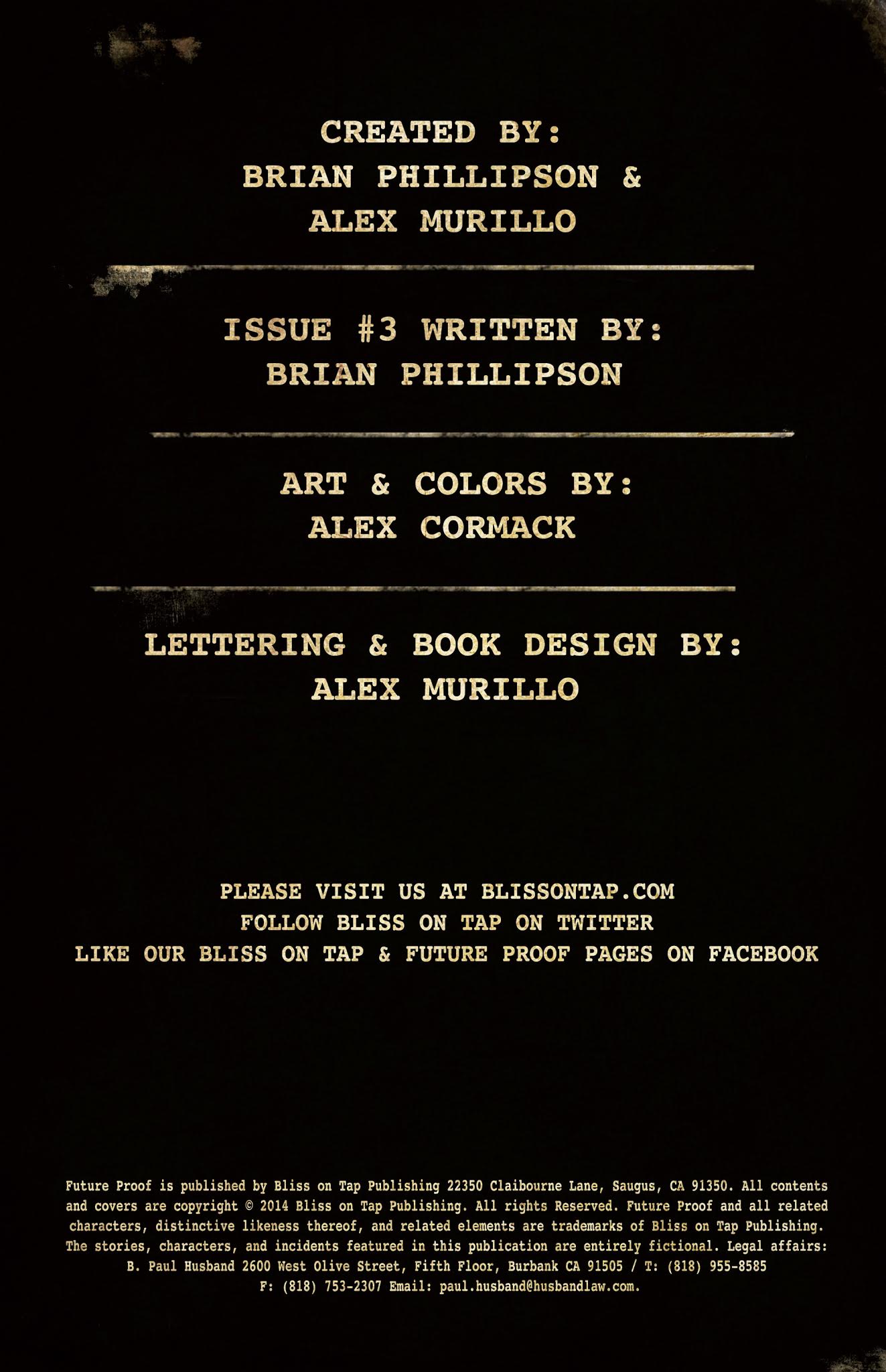 Read online Future Proof comic -  Issue #3 - 4