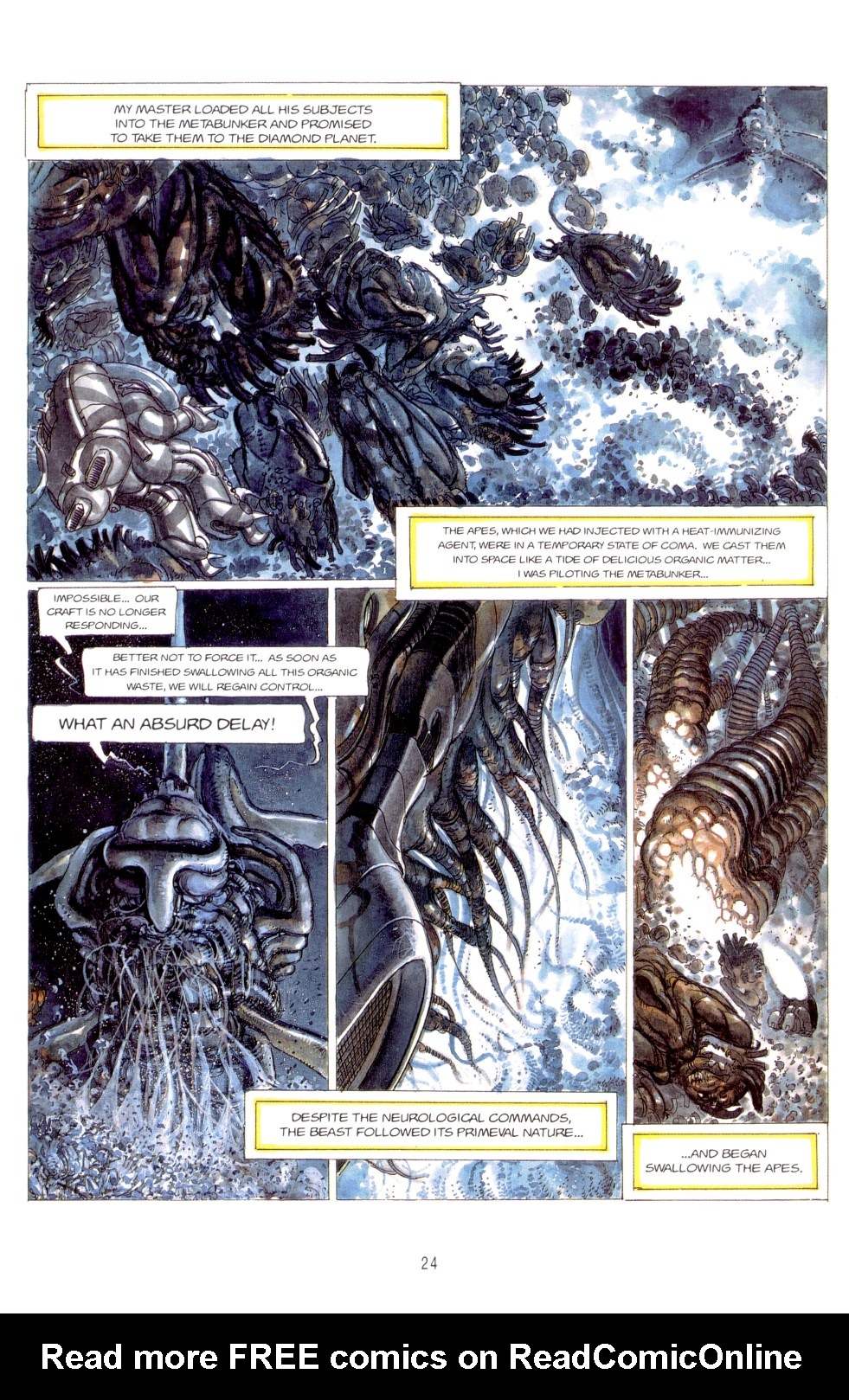 Read online The Metabarons comic -  Issue #6 - The Trials Of Aghnar - 21