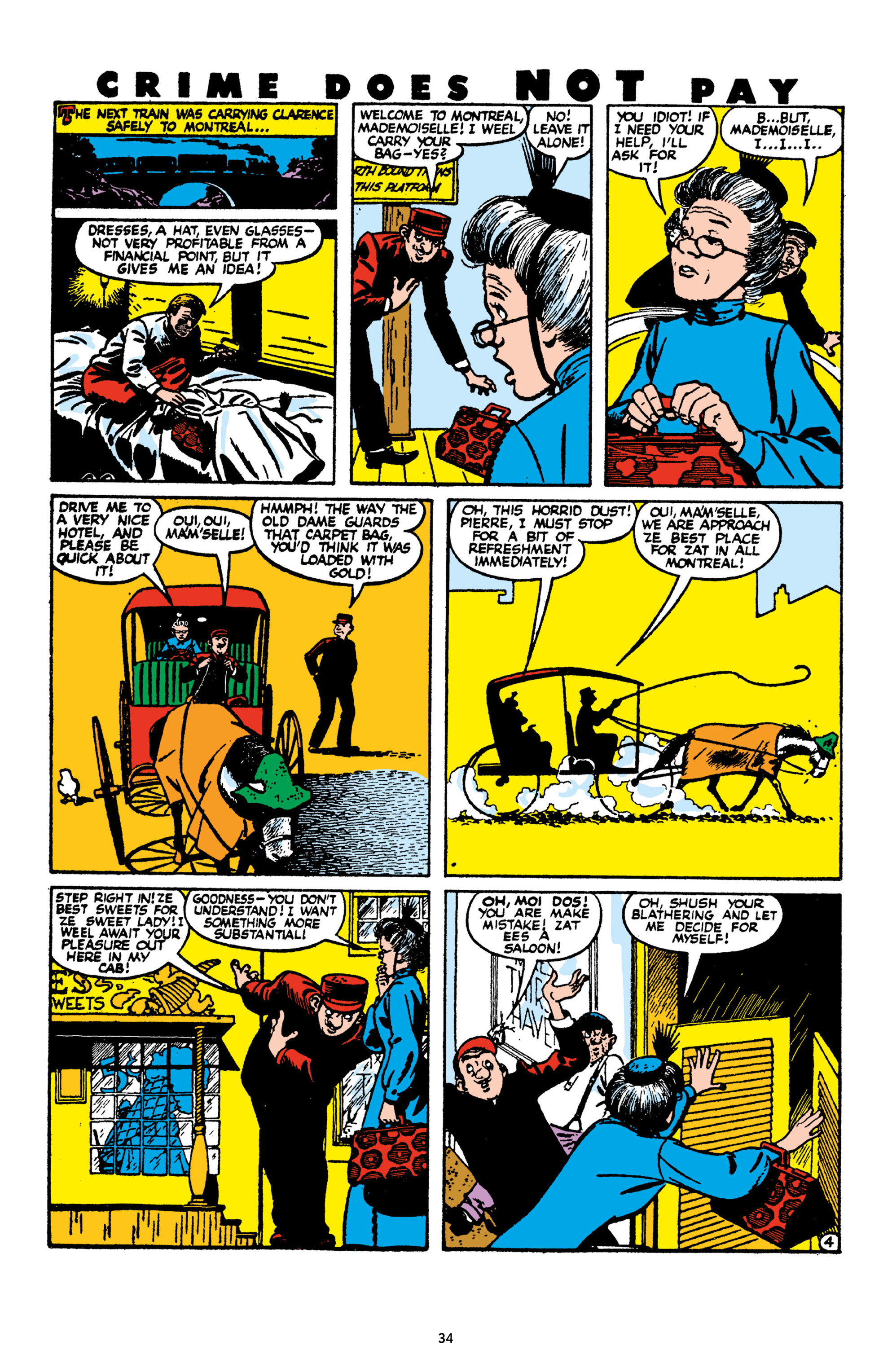 Read online Crime Does Not Pay Archives comic -  Issue # TPB 9 (Part 1) - 36